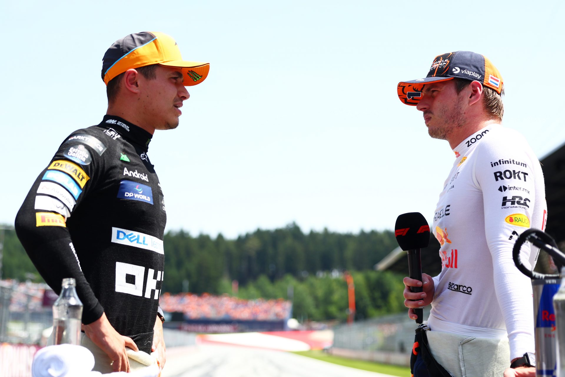 Lando Norris lashes out at Verstappen after crash at the Austrian GP