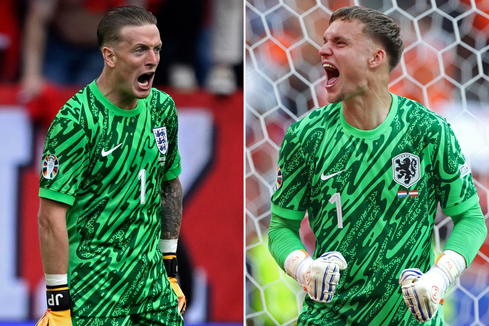 Oranje, kijk uit voor de Engelse keeper Pickford (en zijn grimassen)!