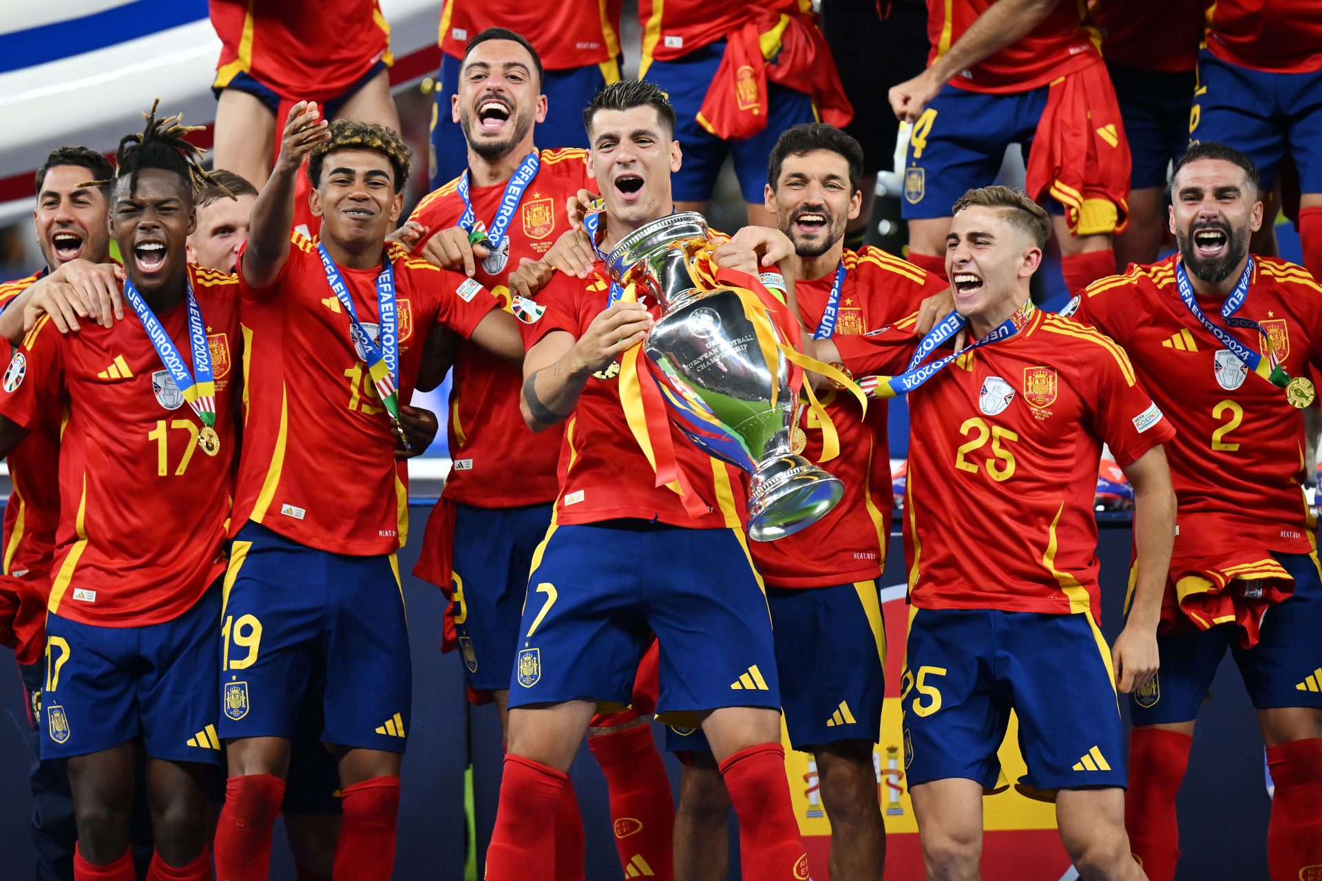 Spain take the trophy - All the winners of the UEFA European Championship football