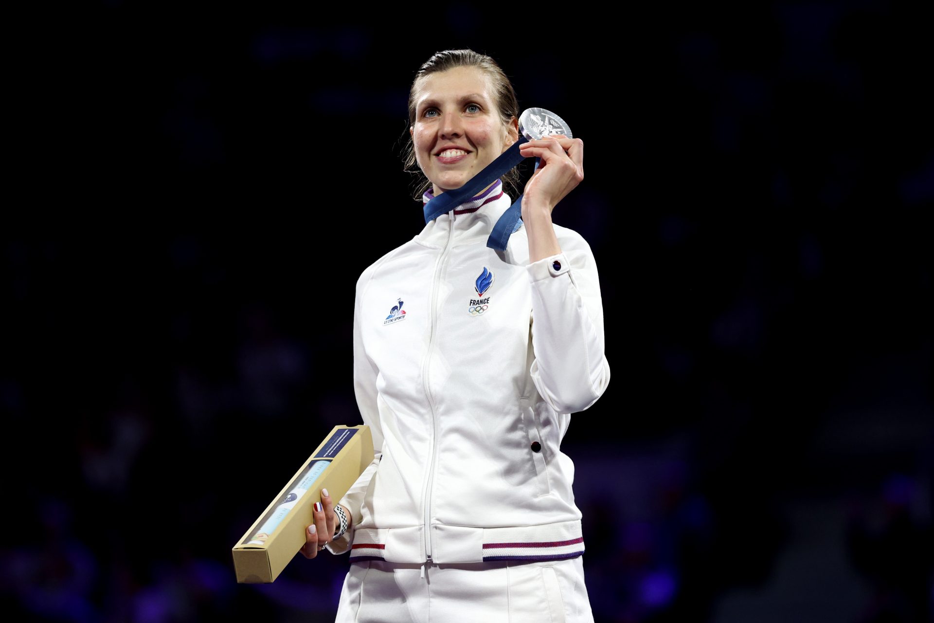 Médaille d’argent : Auriane Mallo-Breton - Épée individuelle 