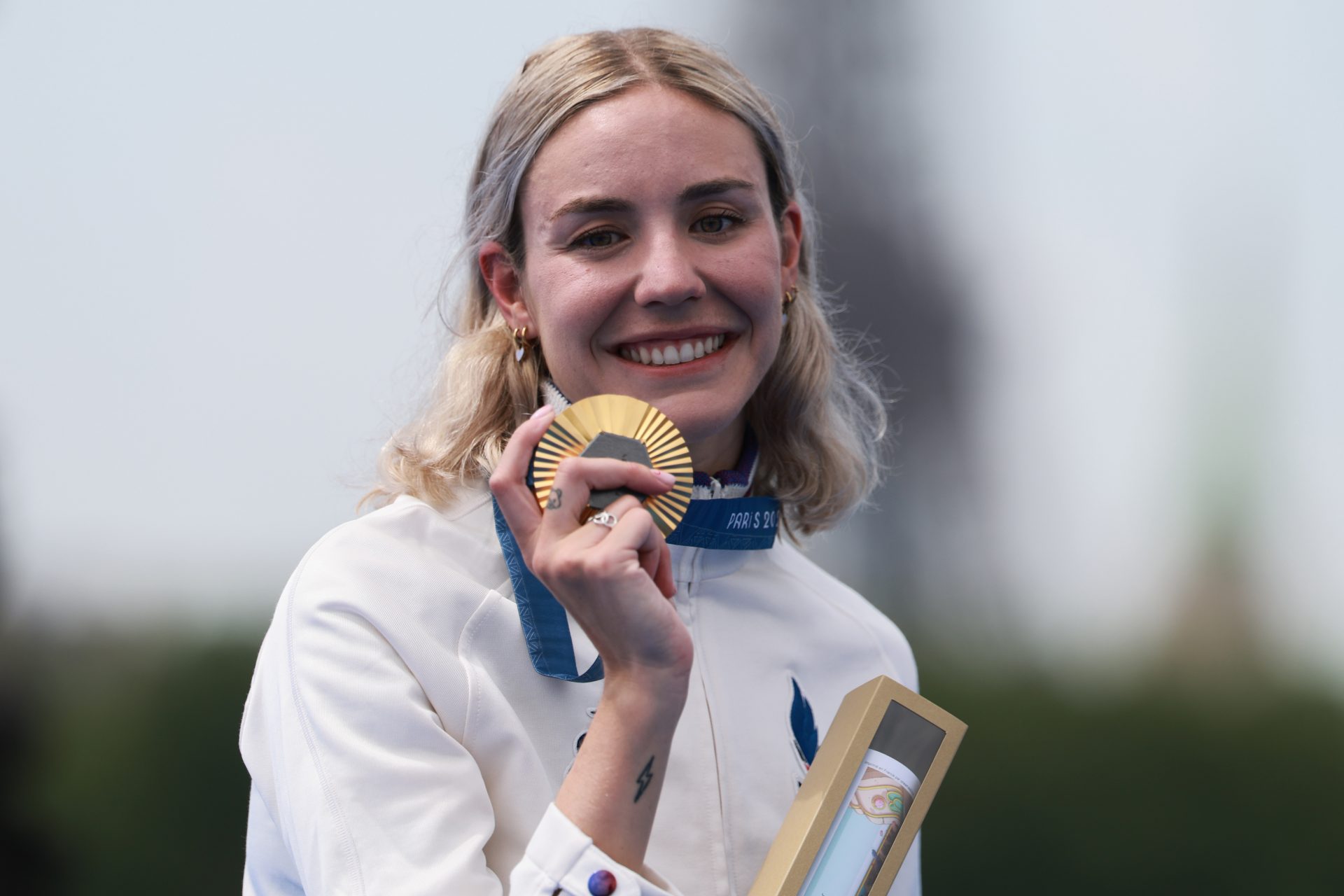 La première médaille d'or 