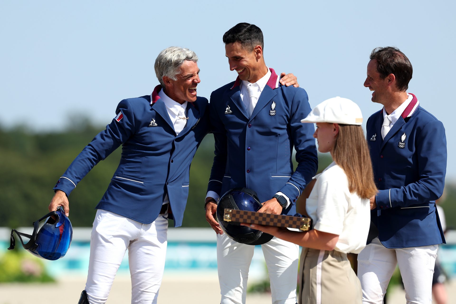 Médaille d’argent : Concours complet par équipes - Sports équestres 