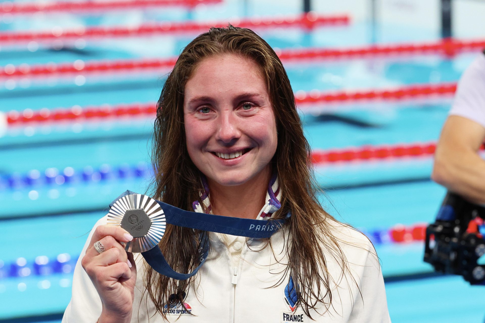 Médaille d’argent : Anastasiia Kirpichnikova - 1500 mètres nage libre