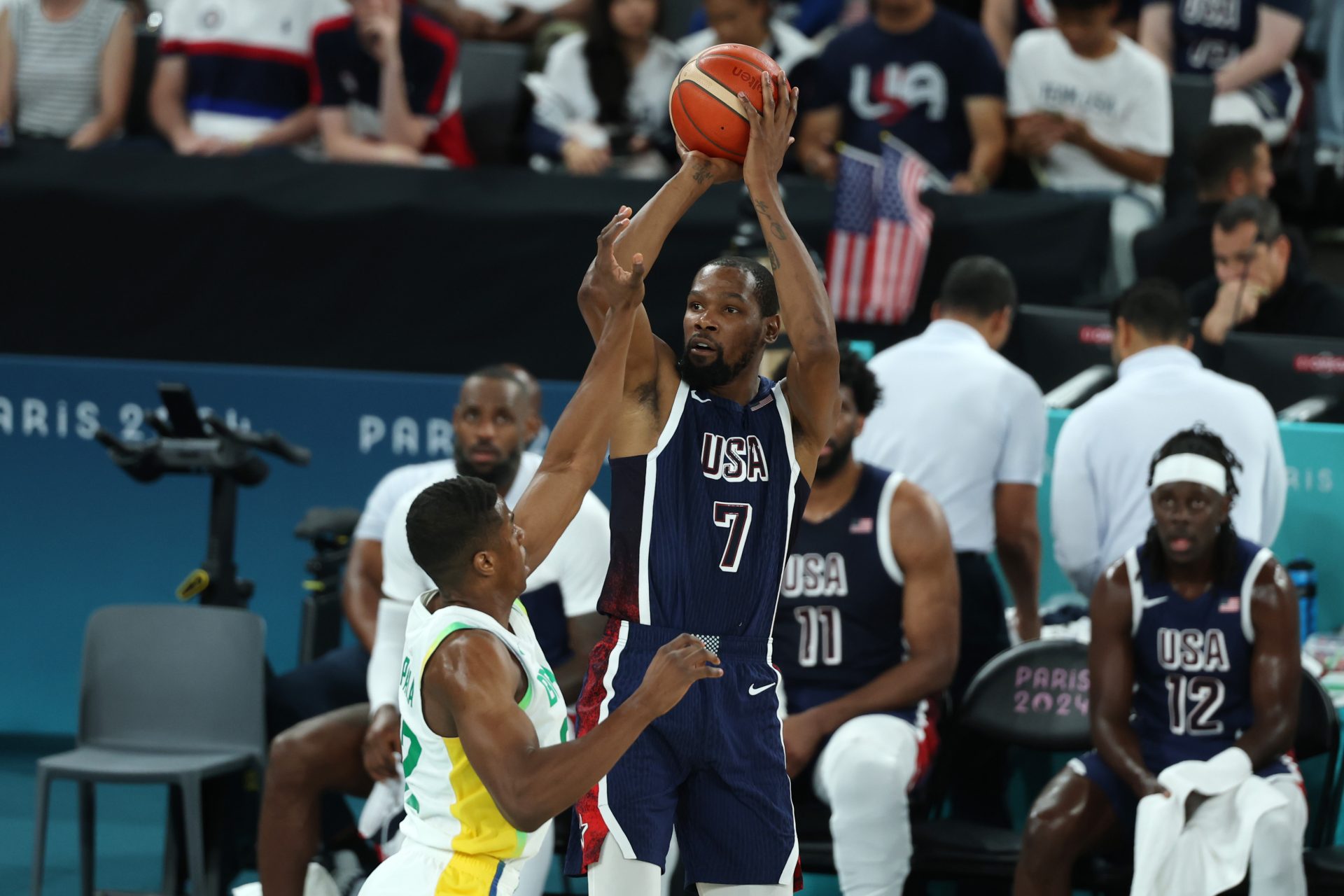 Reaction pours in after Kevin Durant sets United States Olympic all-time scoring record