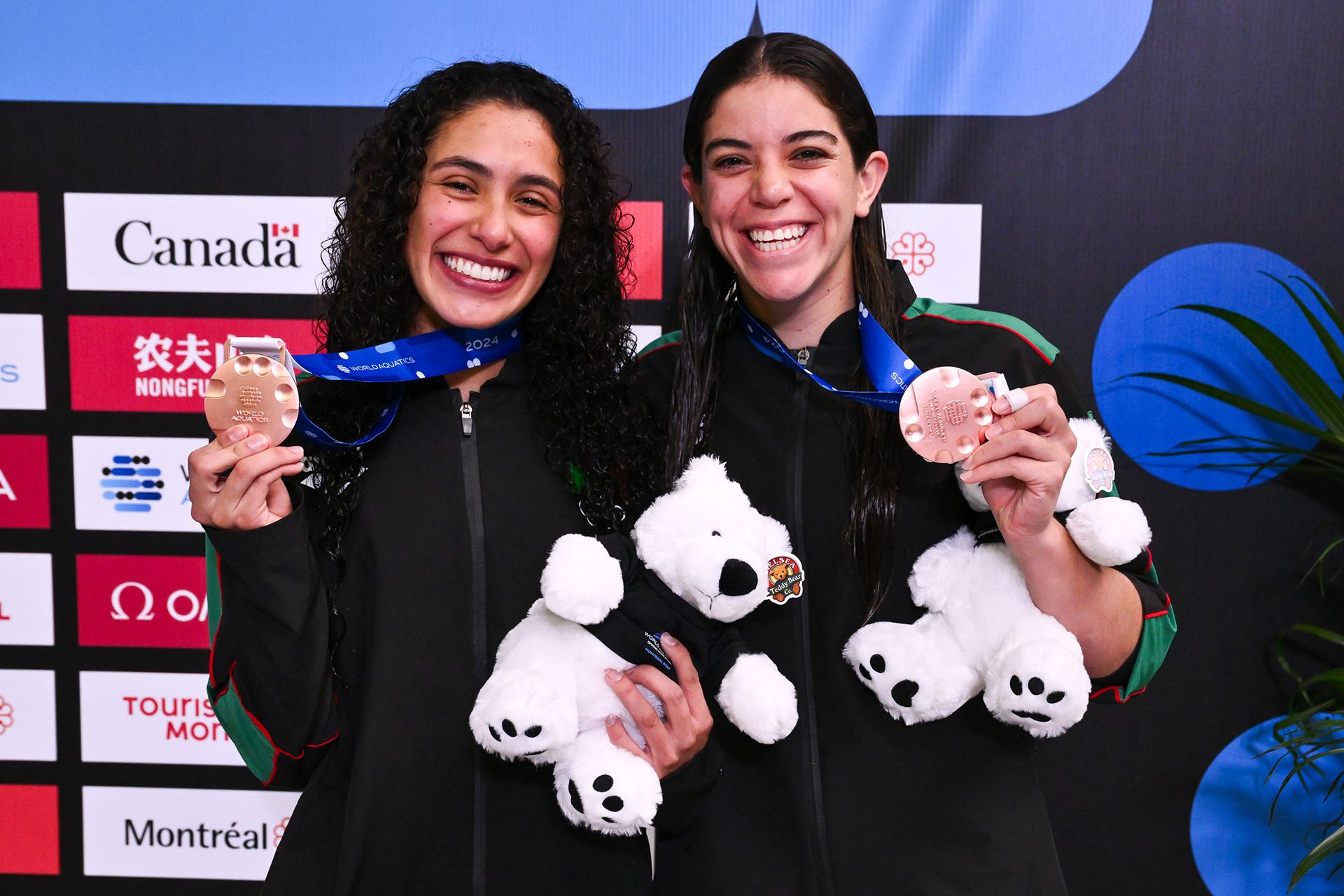Alejandra Orozco y Gaby Agúndez (natación)