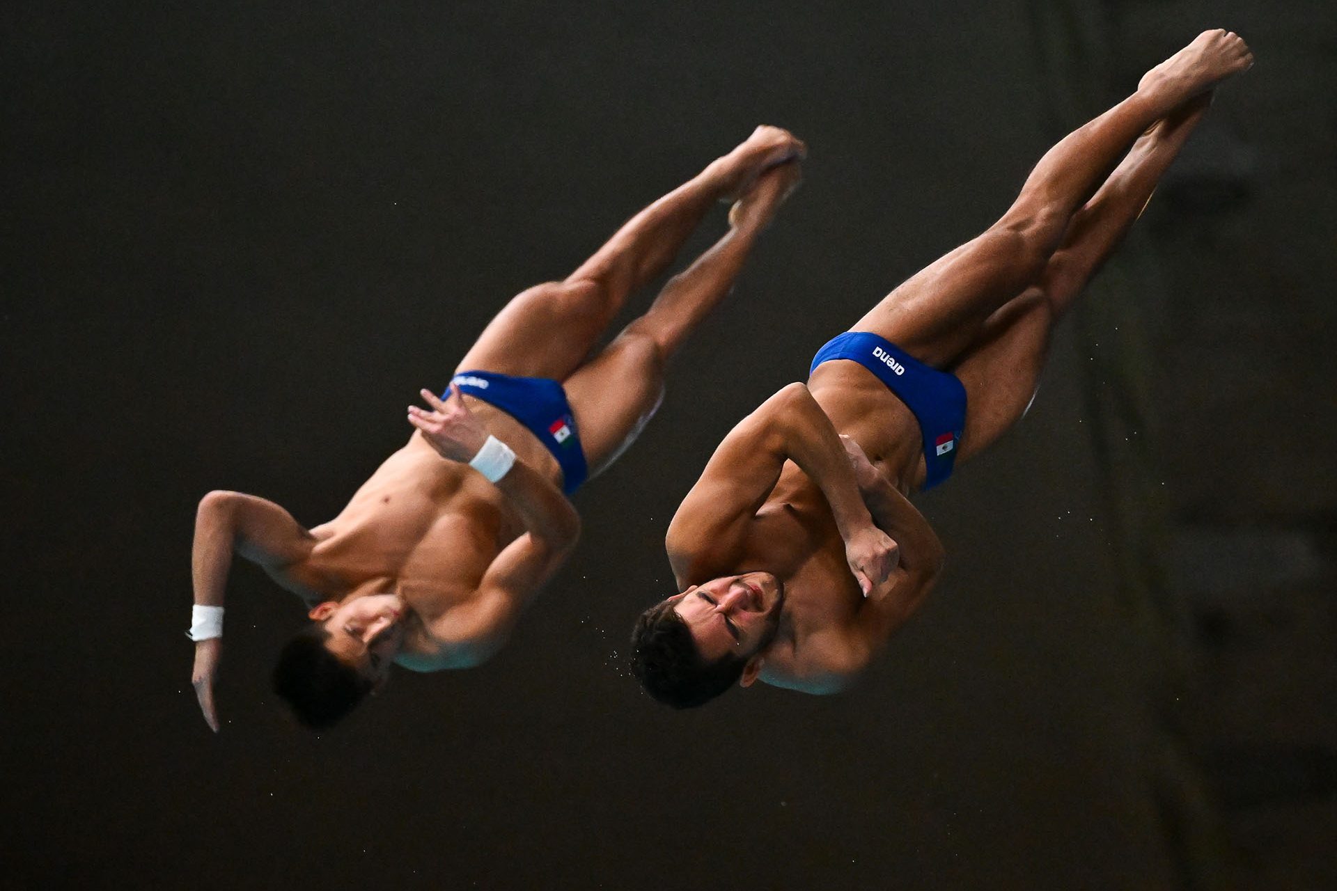 Kevin Berlín y Randal Willars (natación)