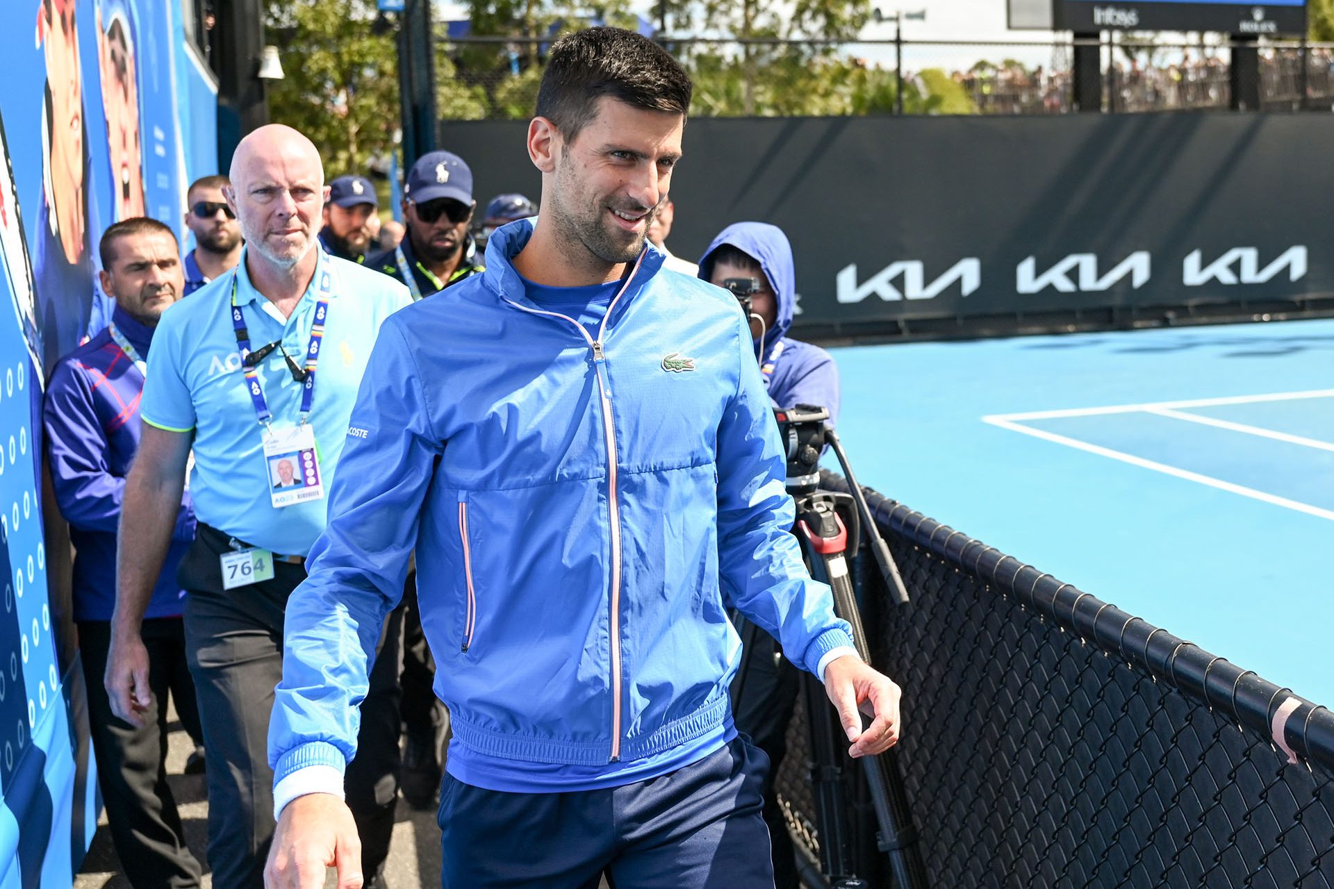 No Vax Djokovic at the 2022 Australian Open