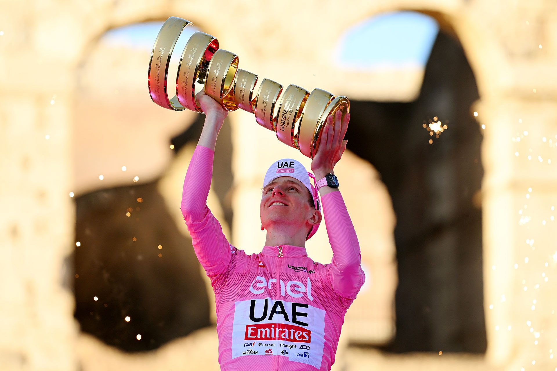 First victory in the Giro d'Italia