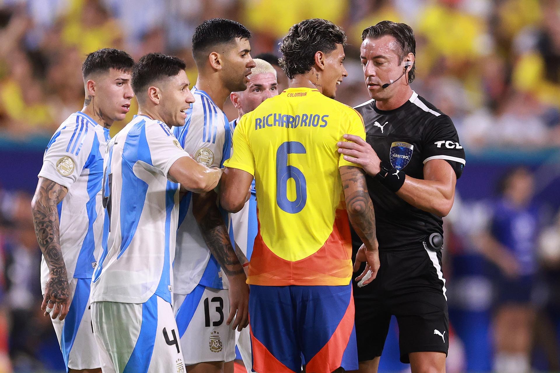 Copa América: torcedores colombianos apontam injustiça que deu vitória à Argentina