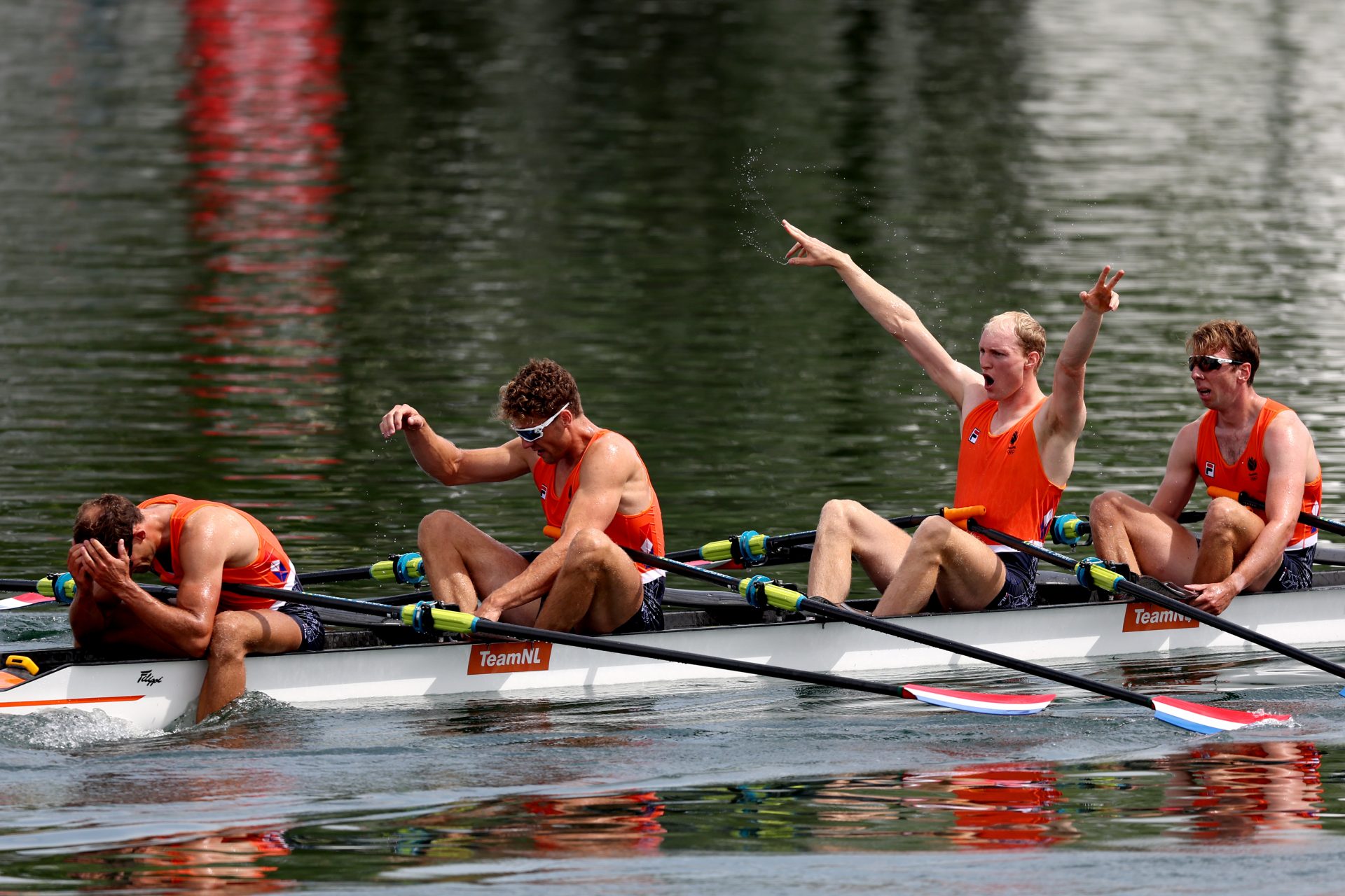 15. Lennart van Lierop, Finn Florijn, Tone Wieten en Koen Metsemakers