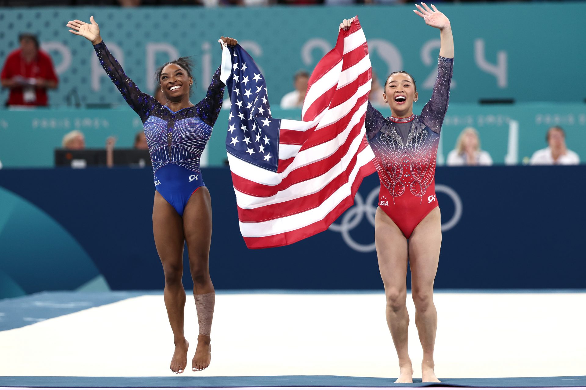 Simone Biles n'a pas été fan de la nourriture 