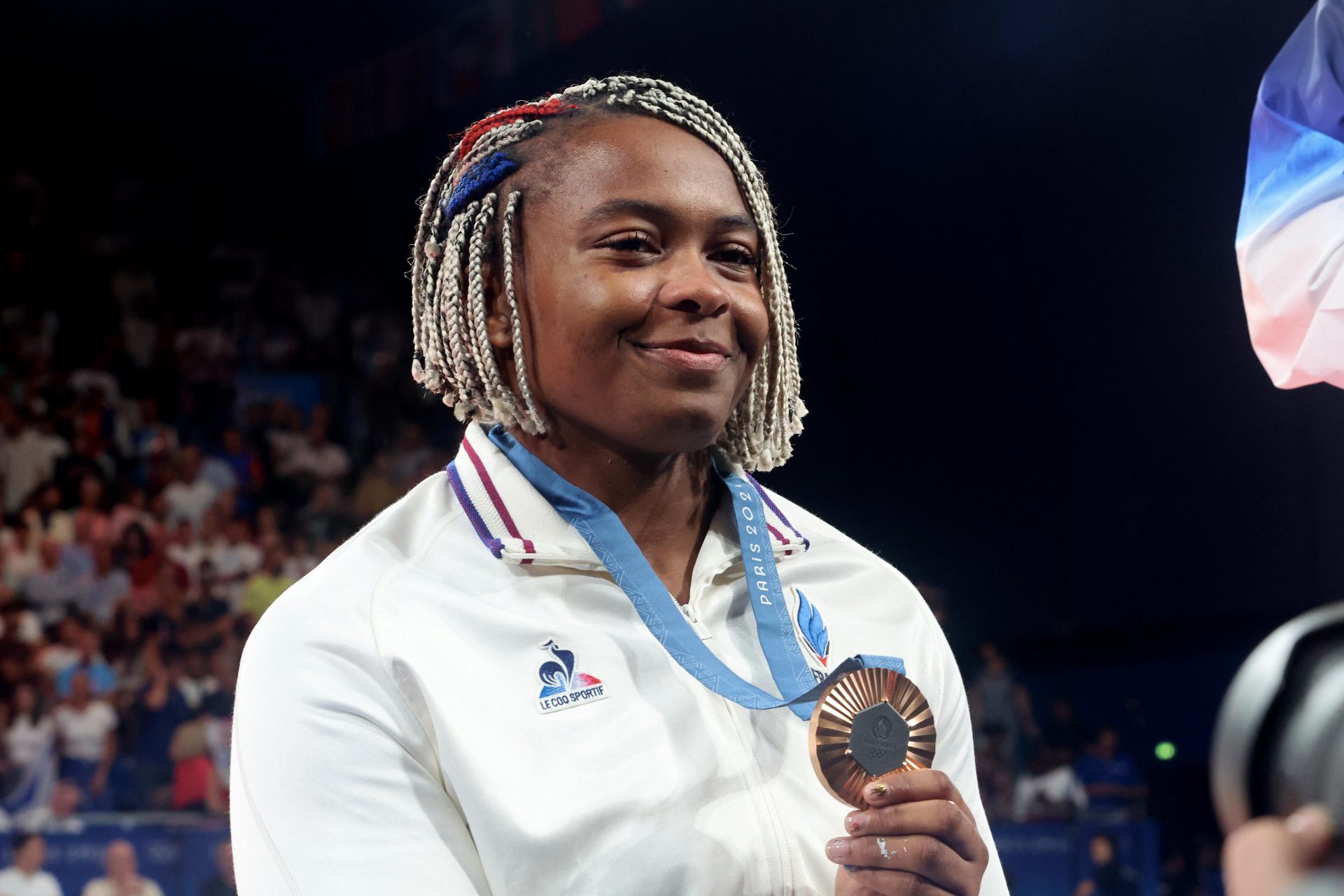 Médaille de bronze : Romane Dicko - Judo +78kg 