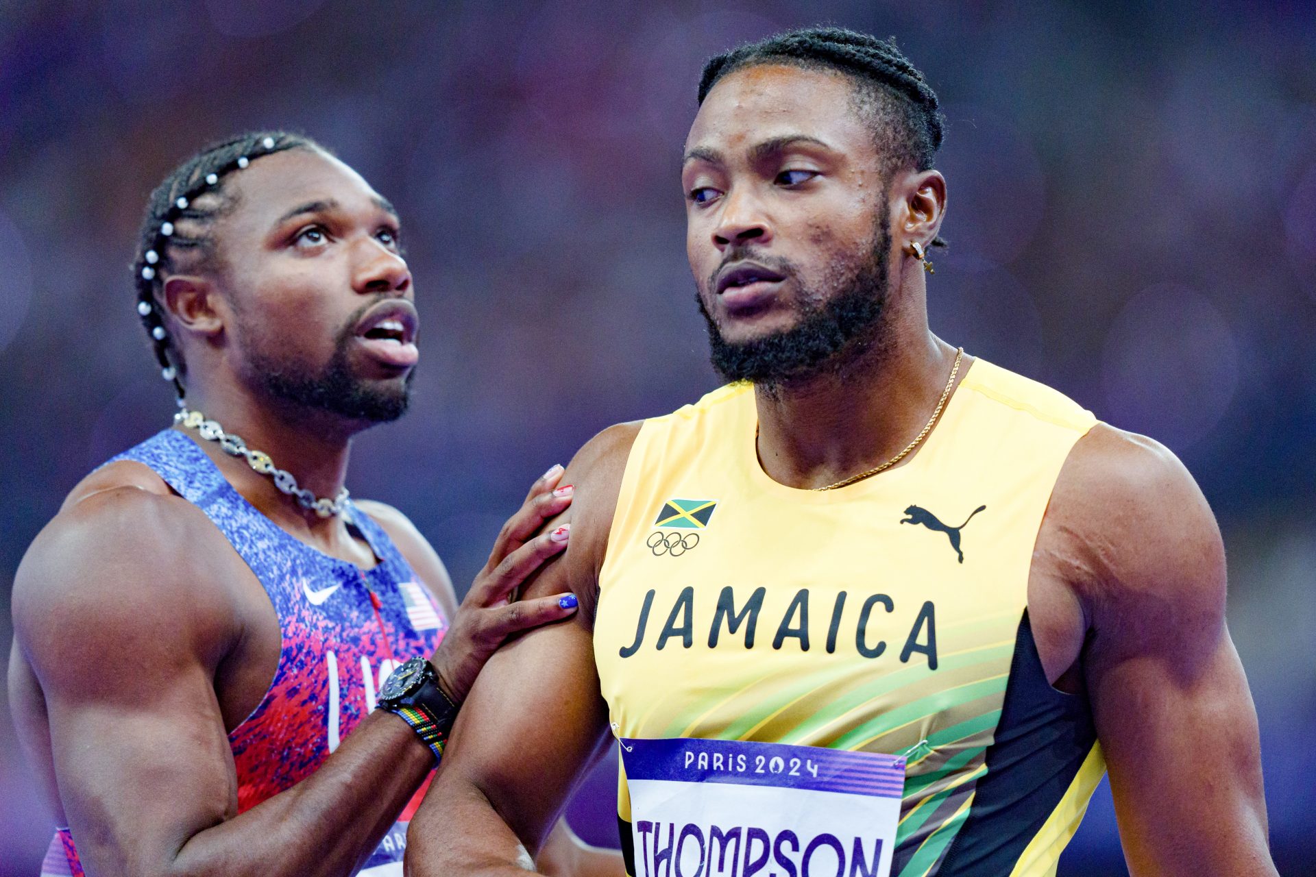 Polémica en los JJOO: denuncian robo del oro de Lyles (EEUU) a Thompson (Jamaica)