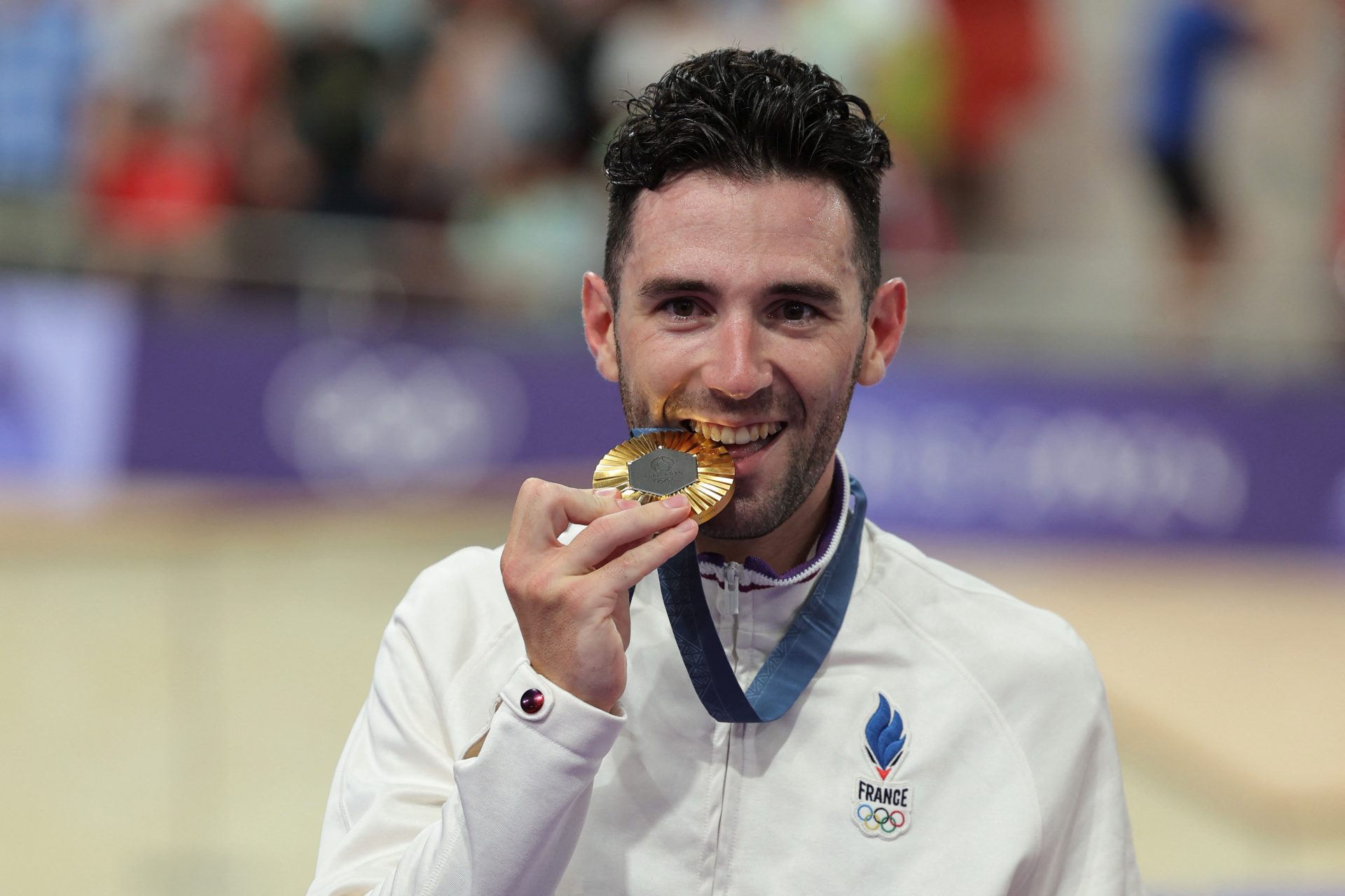 Médaille d'or : Benjamin Thomas - Omnium