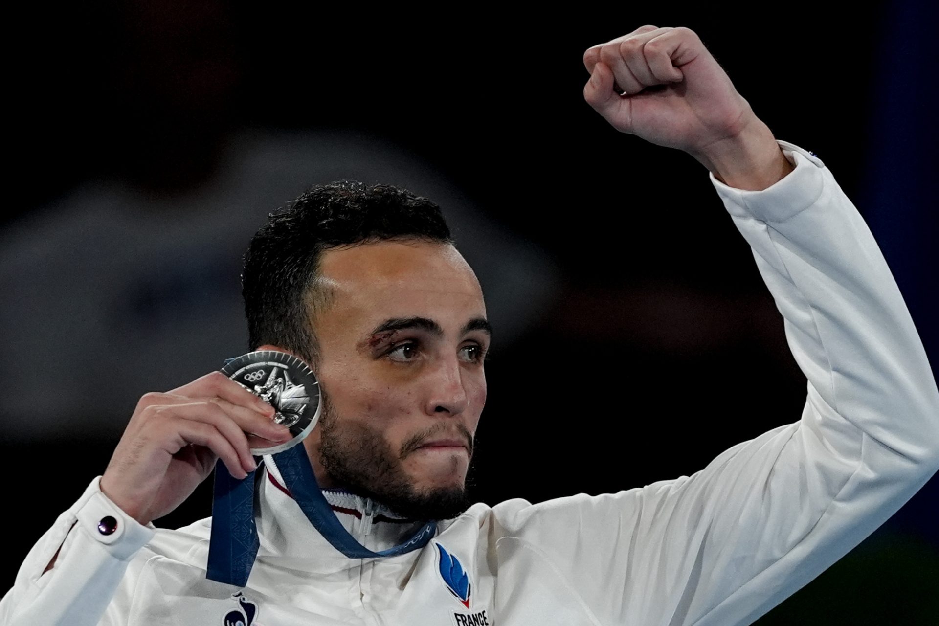 Médaille d'argent : Billal Bennama - Boxe -51 kg