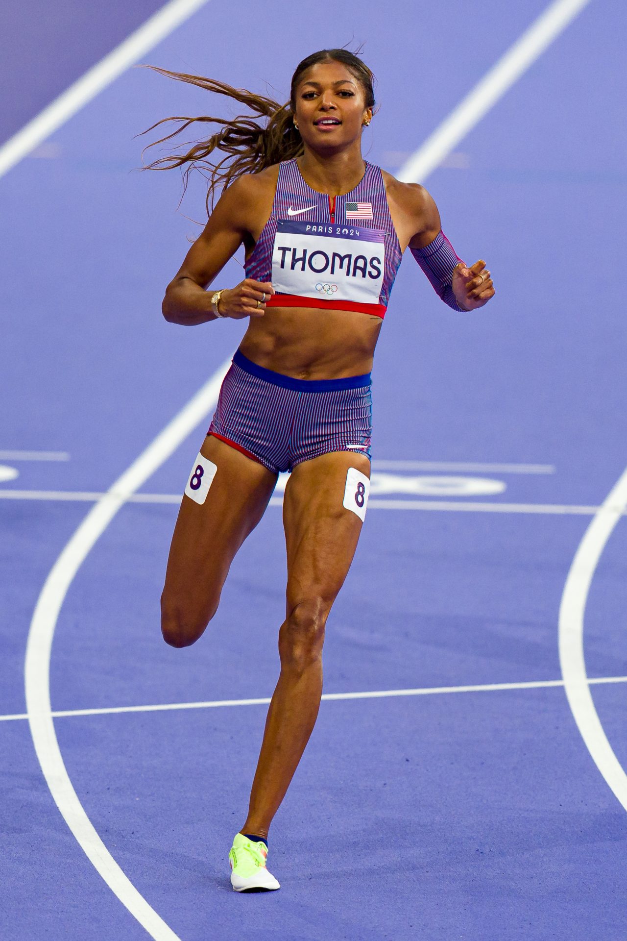 Gabby Thomas Olympic gold medalist and academic star