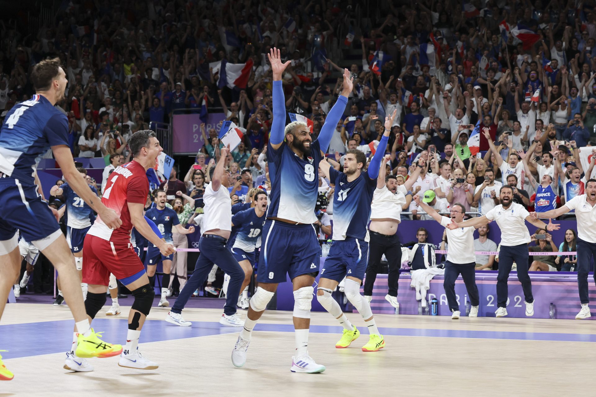 Médaille d'or : Équipe de France masculine - Volley