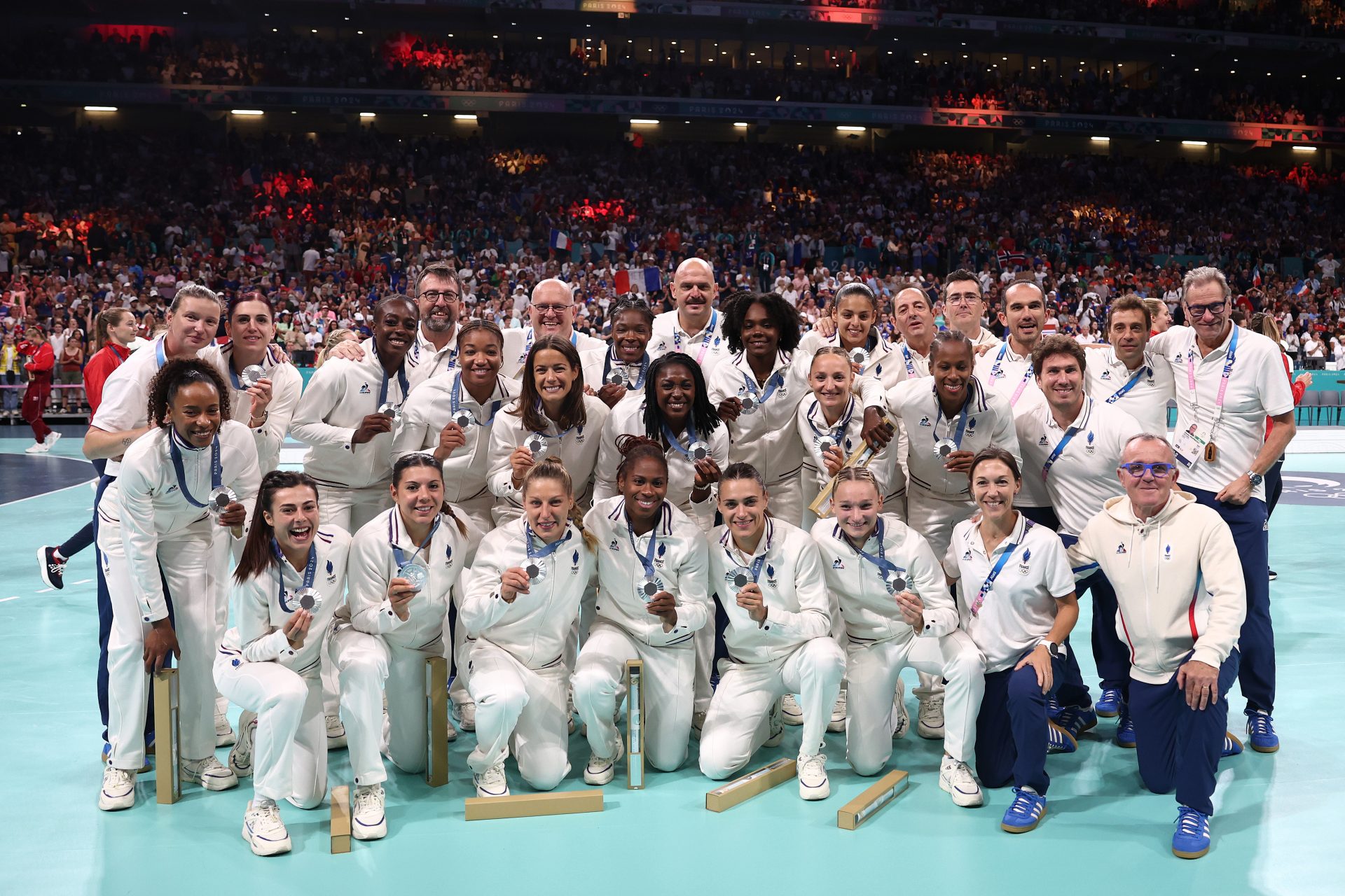 Médaille d’argent : Équipe de France féminine - Handball