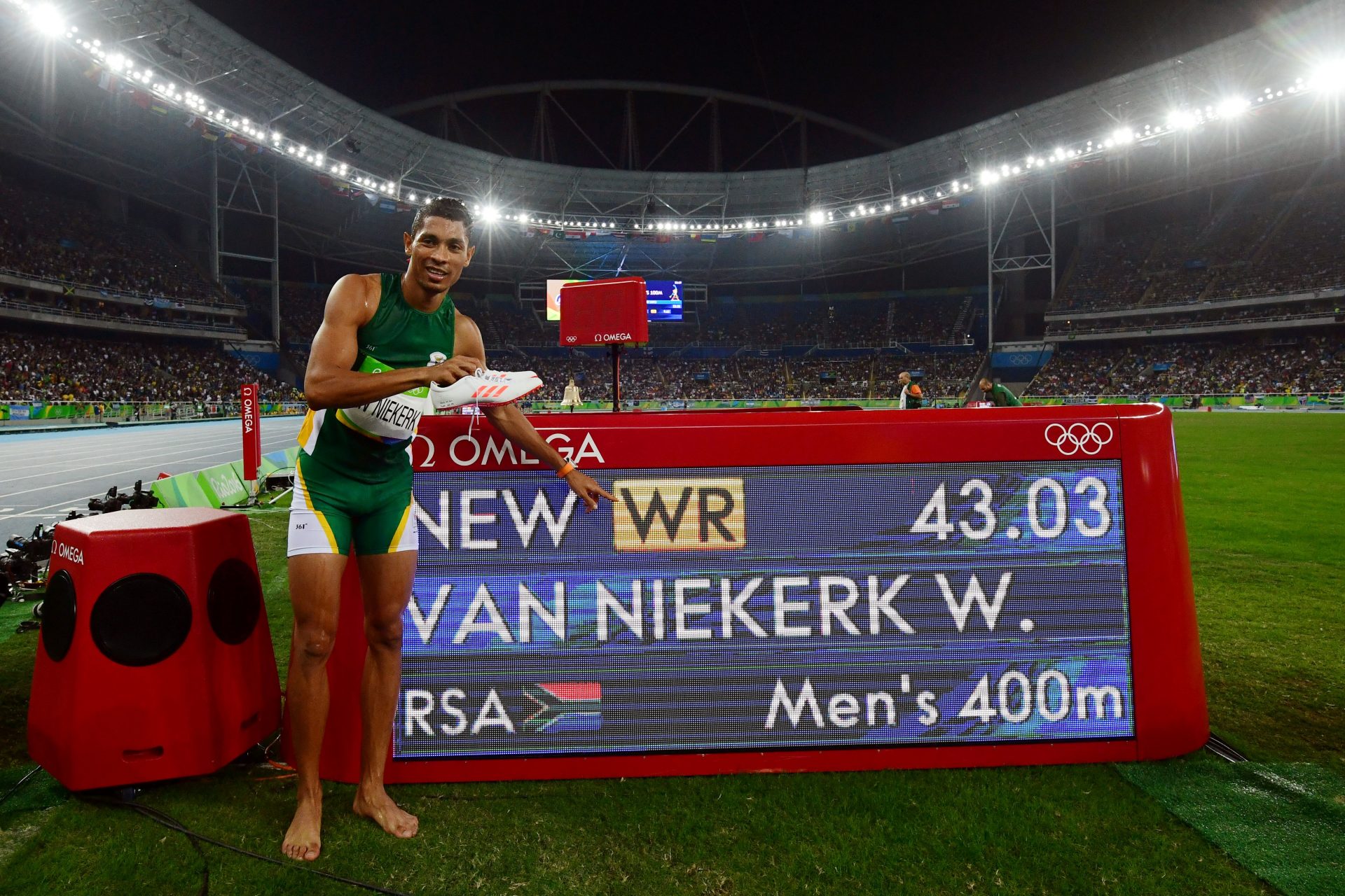 Following in Van Niekerk’s path