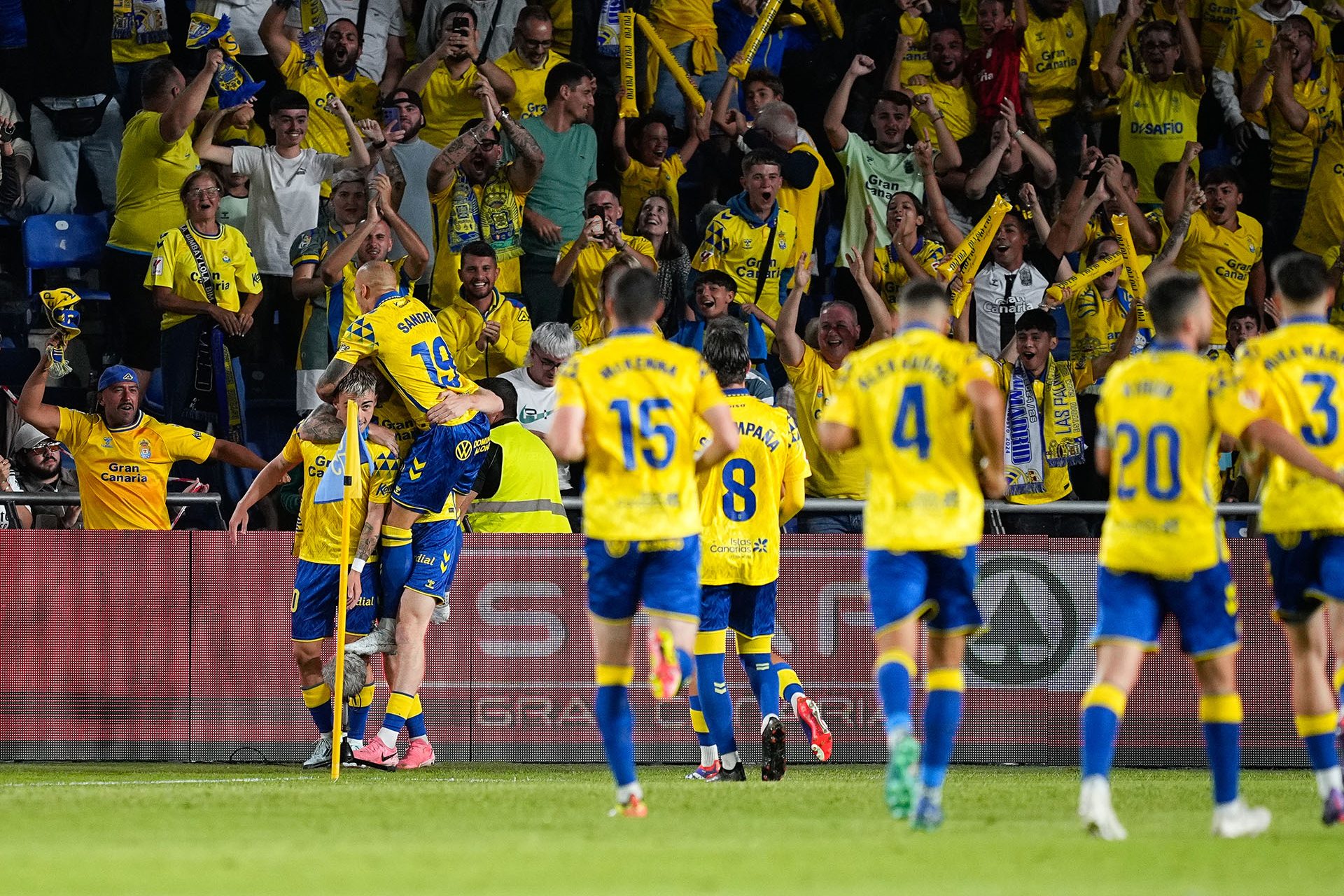 Por detrás en el marcador desde el minuto 4