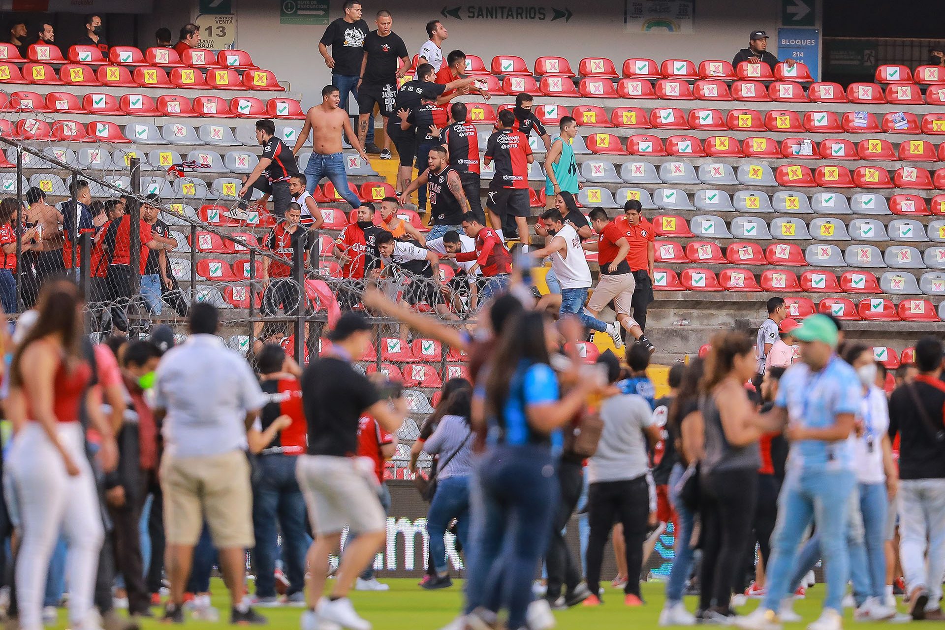 Un saldo de 26 heridos, 3 de ellos graves