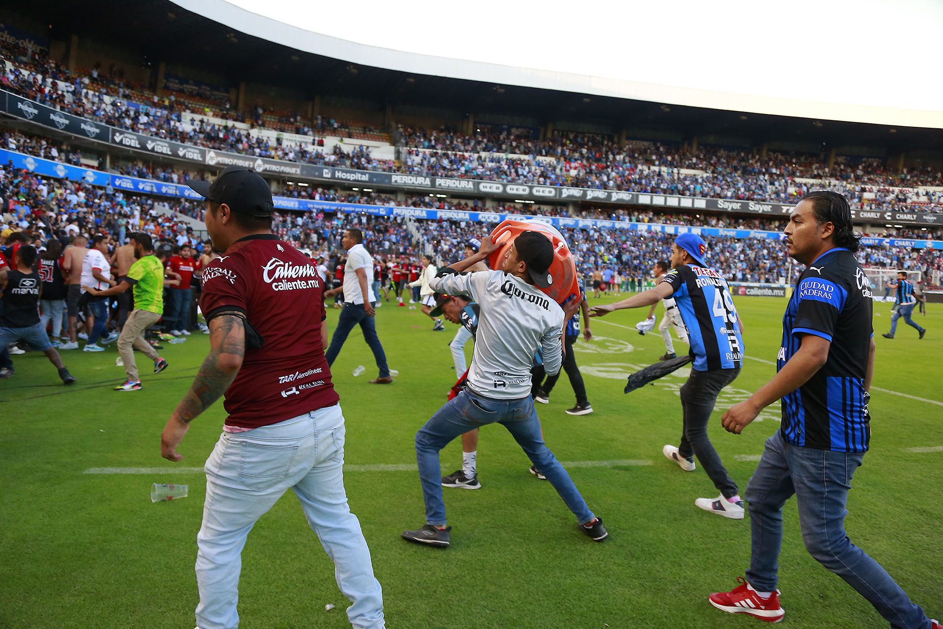 Extrema violencia, confusión y falta de seguridad