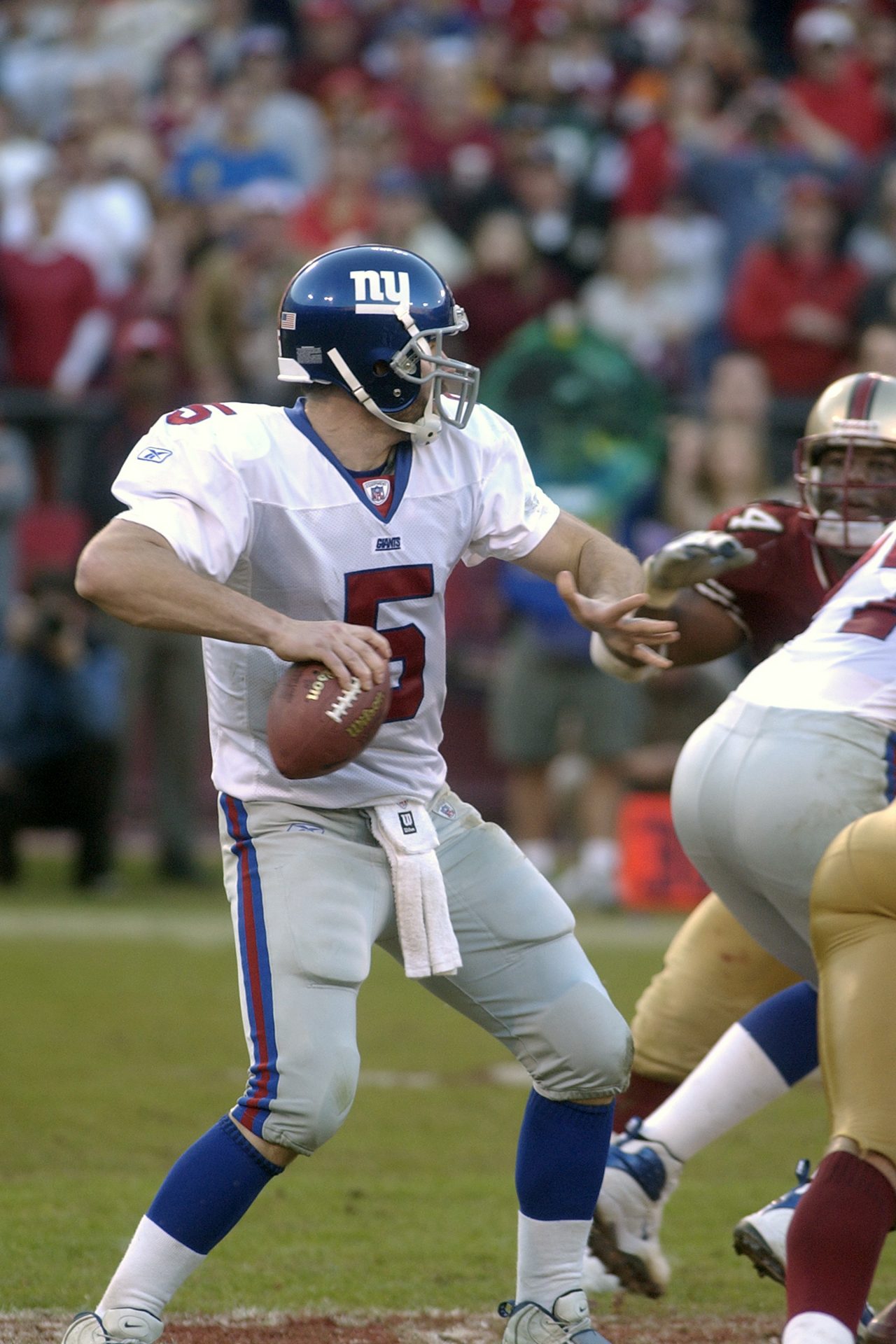 2002: New York Giants and Kerry Collins