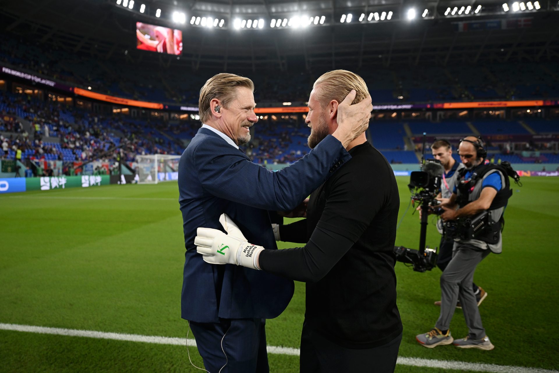 Peter Schmeichel et Kasper