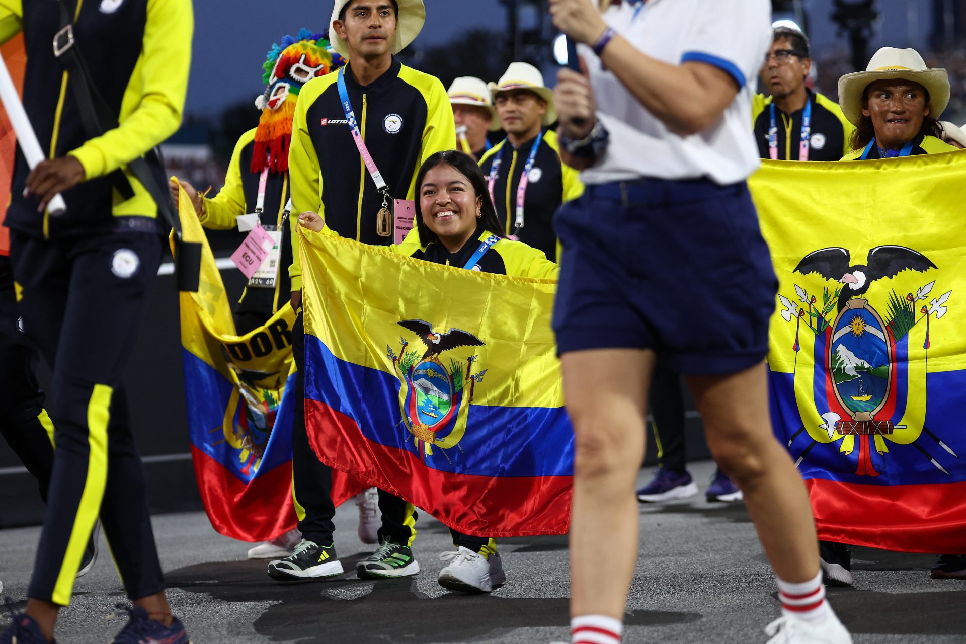 ¿Están compitiendo en París?