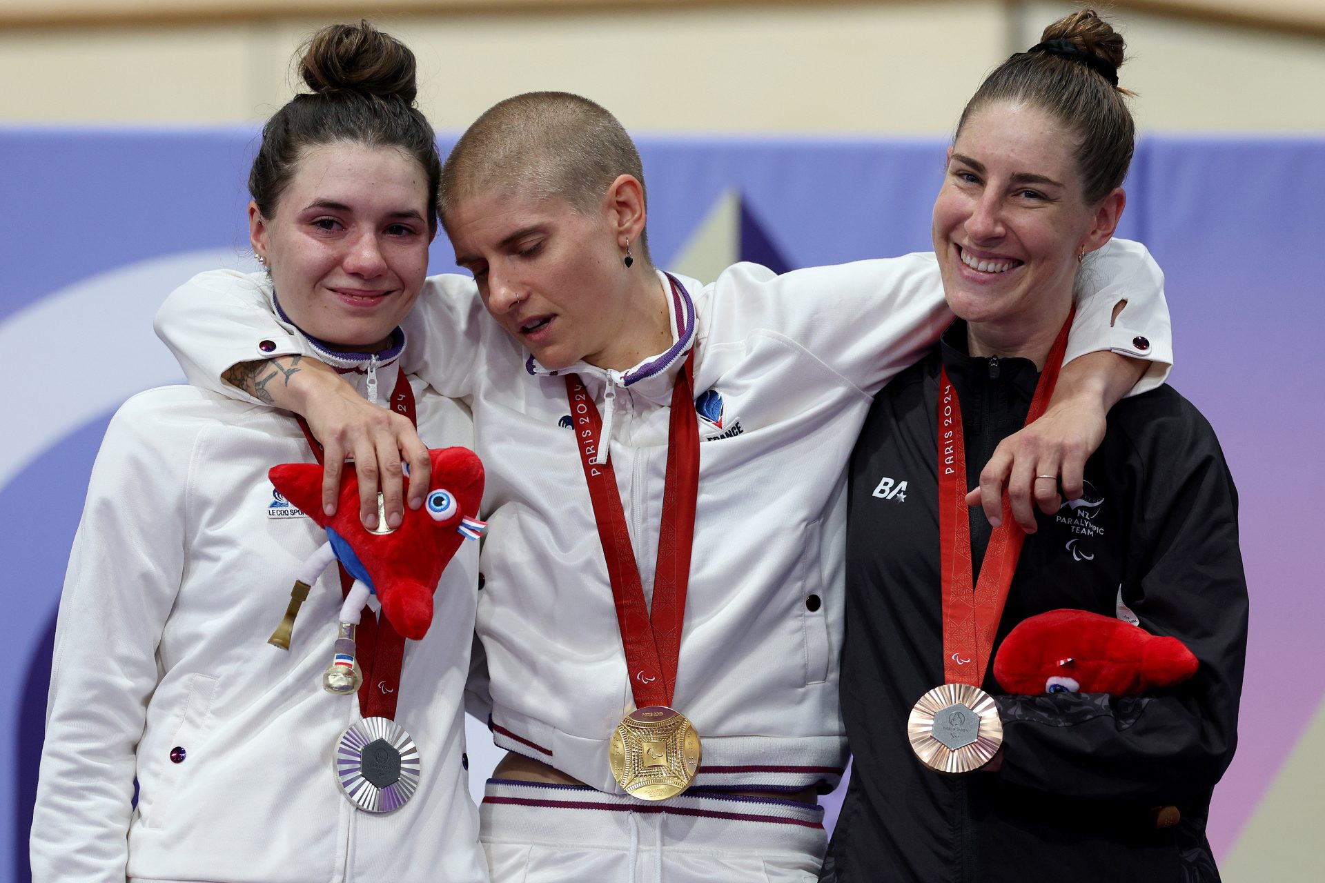 Médaille d'or : Marie Patouillet - Para cyclisme 3000m C5