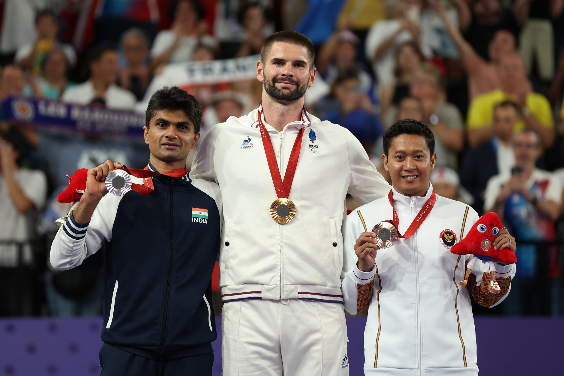 Médaille d’or : Lucas Mazur - Para badminton SL4