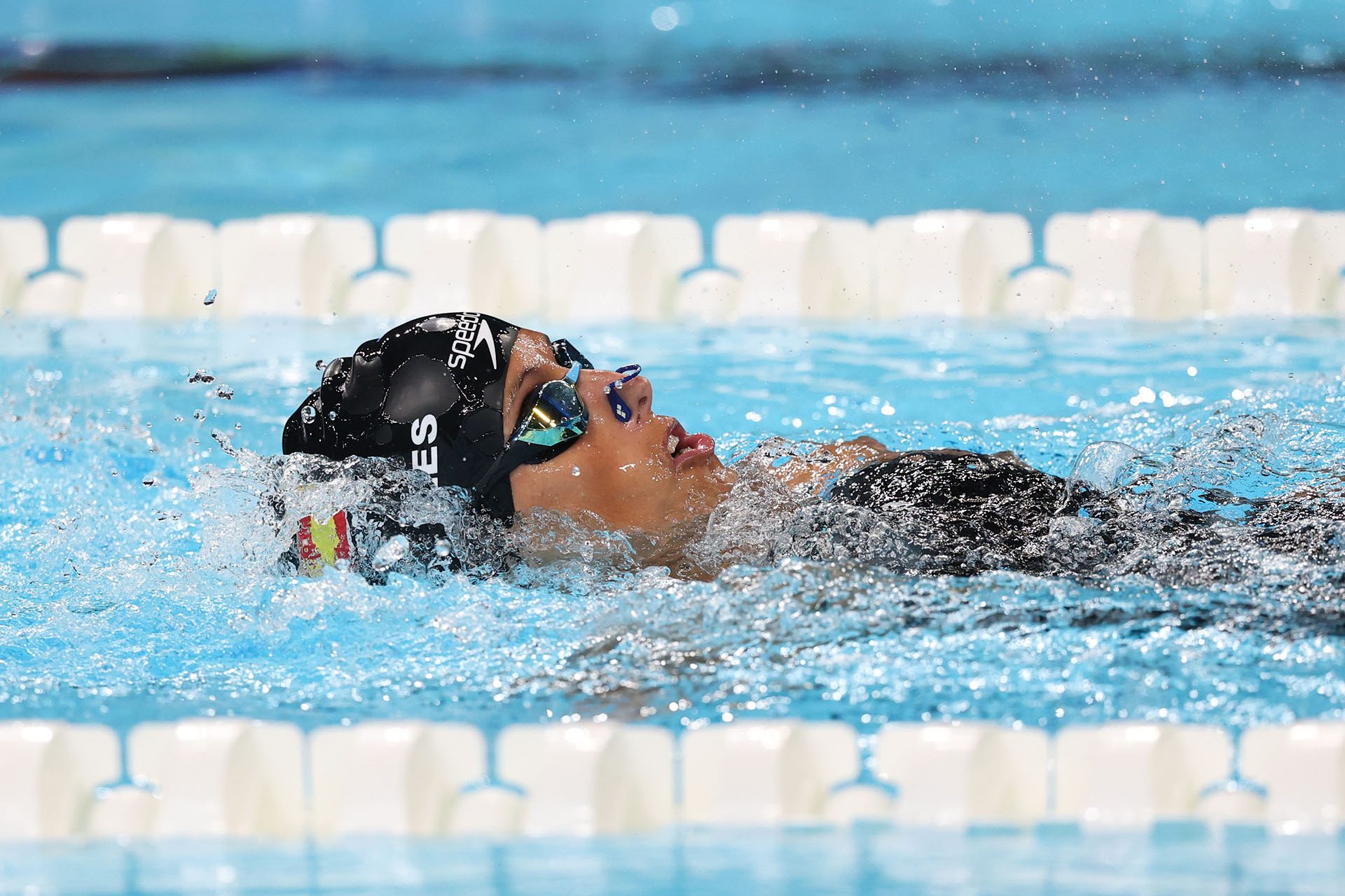 Sie ist mit Michael Phelps gleichgezogen