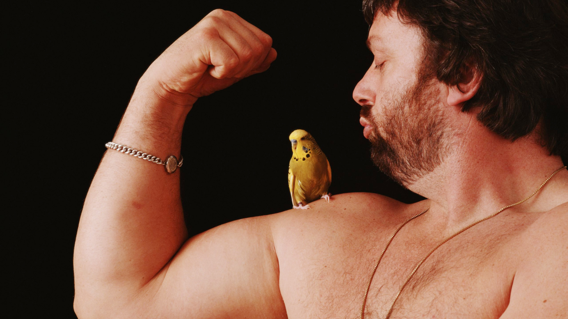 Muere el atleta Geoff Capes: 1,97 m, 170 kilos, hombre más fuerte del mundo ¡y amante de los periquitos!