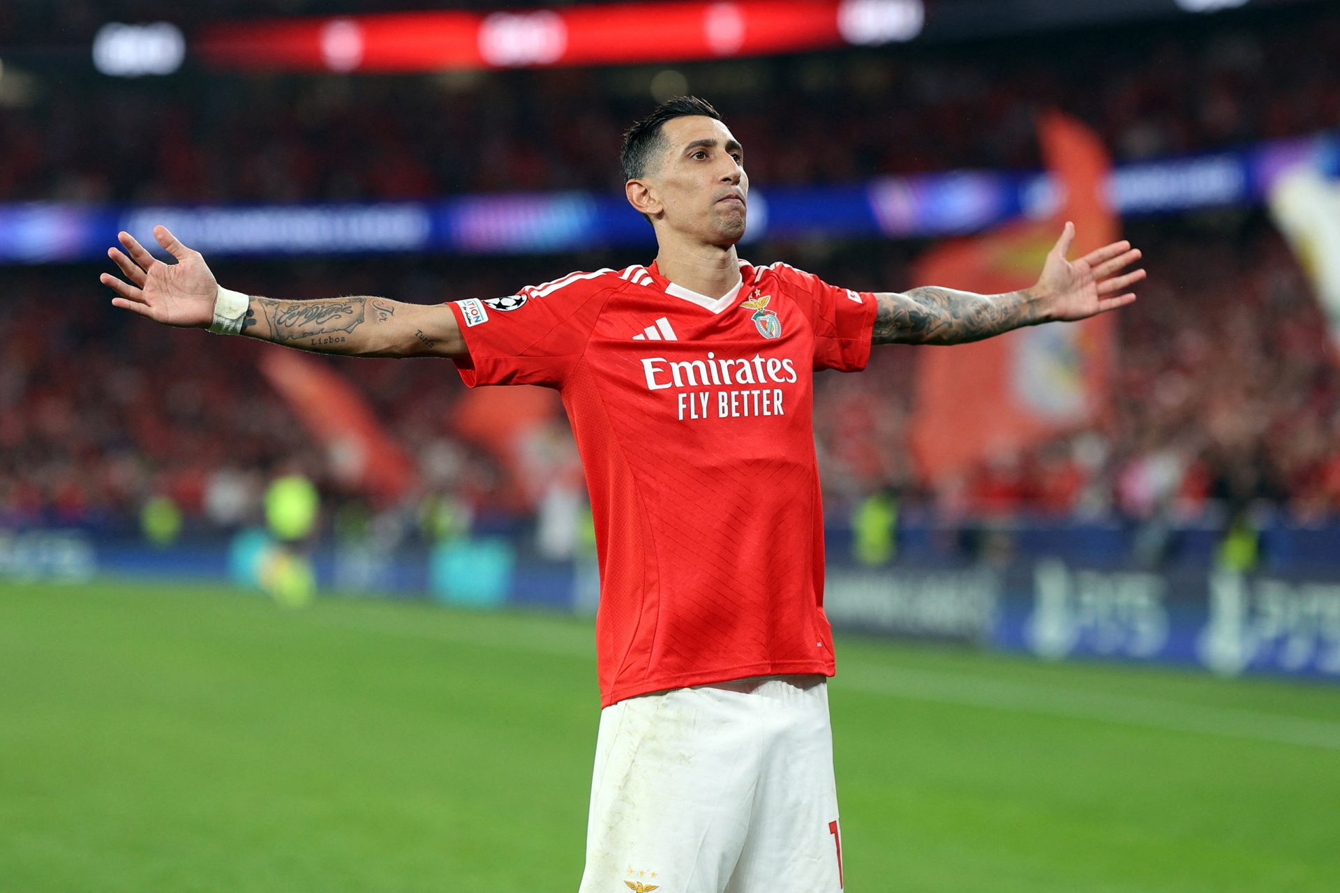 Rotunda derrota contra el Benfica de Di María