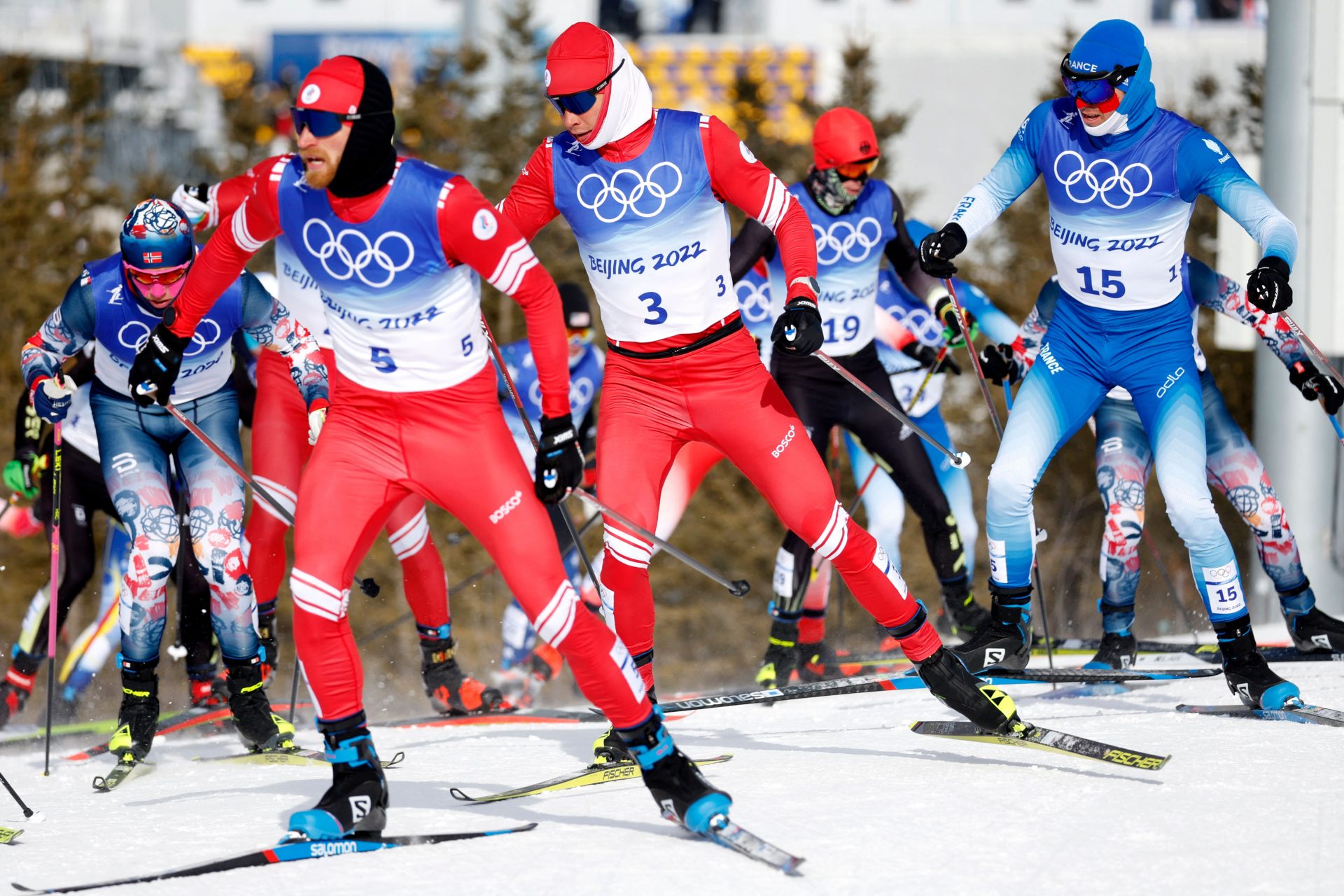 Auch Skifahrer nicht beeindruckt 