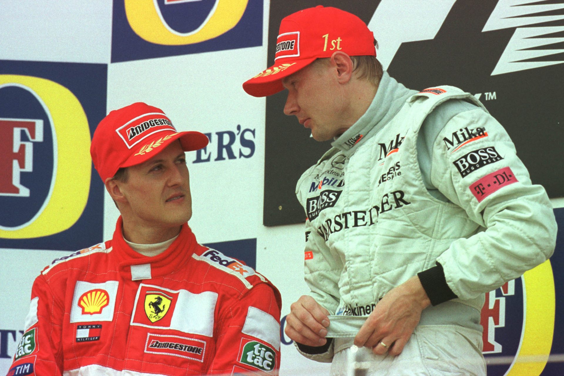 Mika Häkkinen vs Michael Schumacher