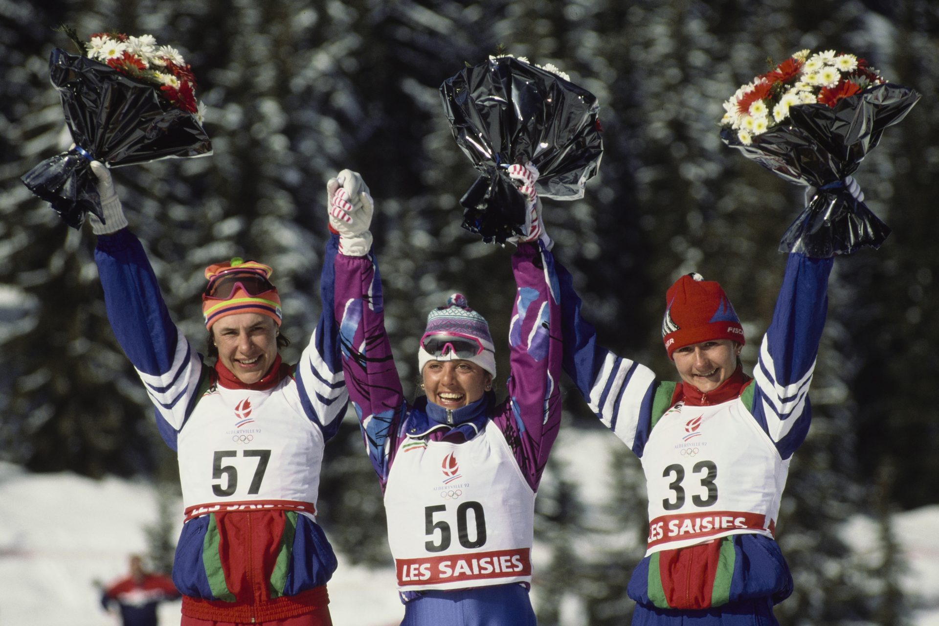 Une championne de ski 