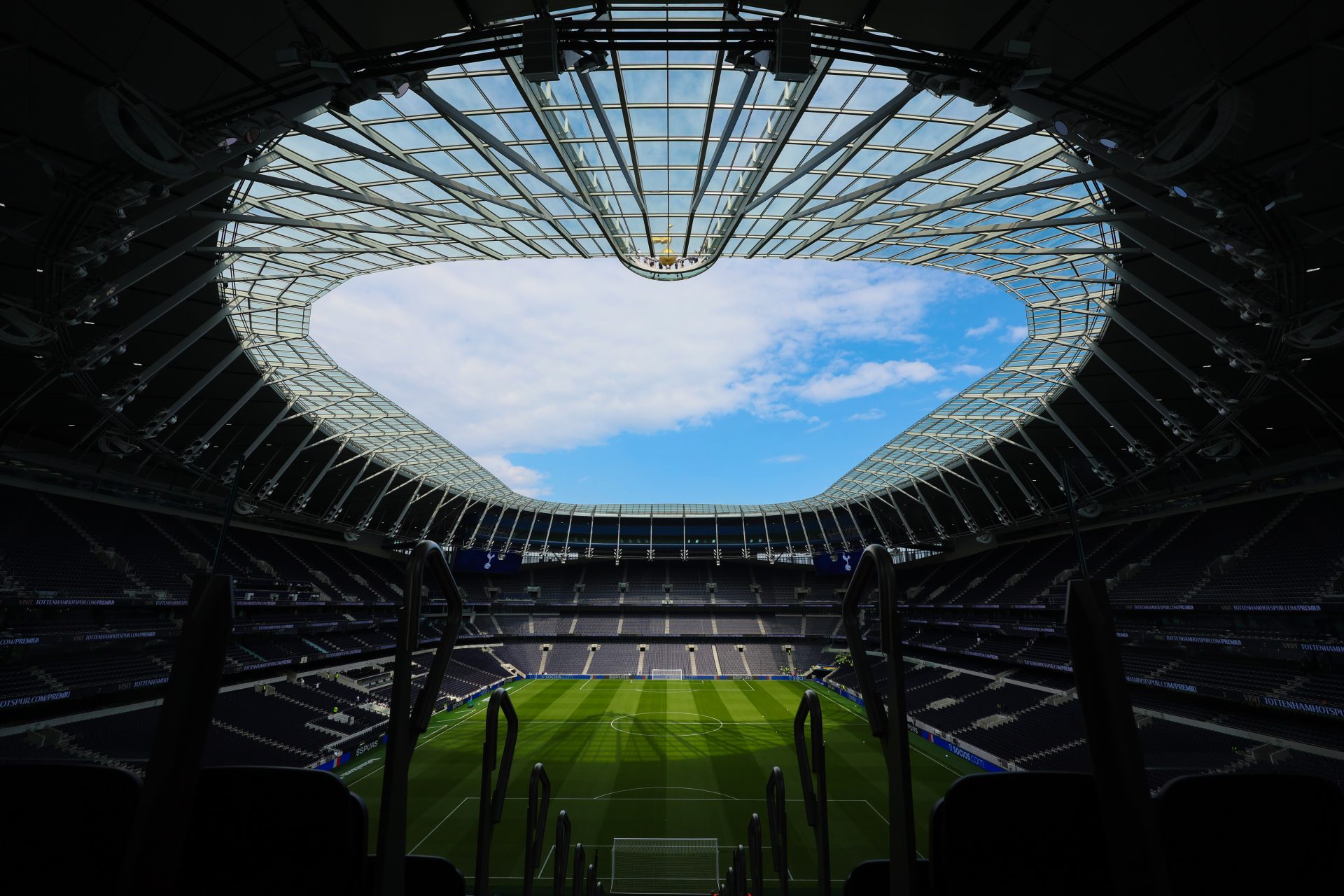 Lo stadio Tottenham Hotspur a Londra