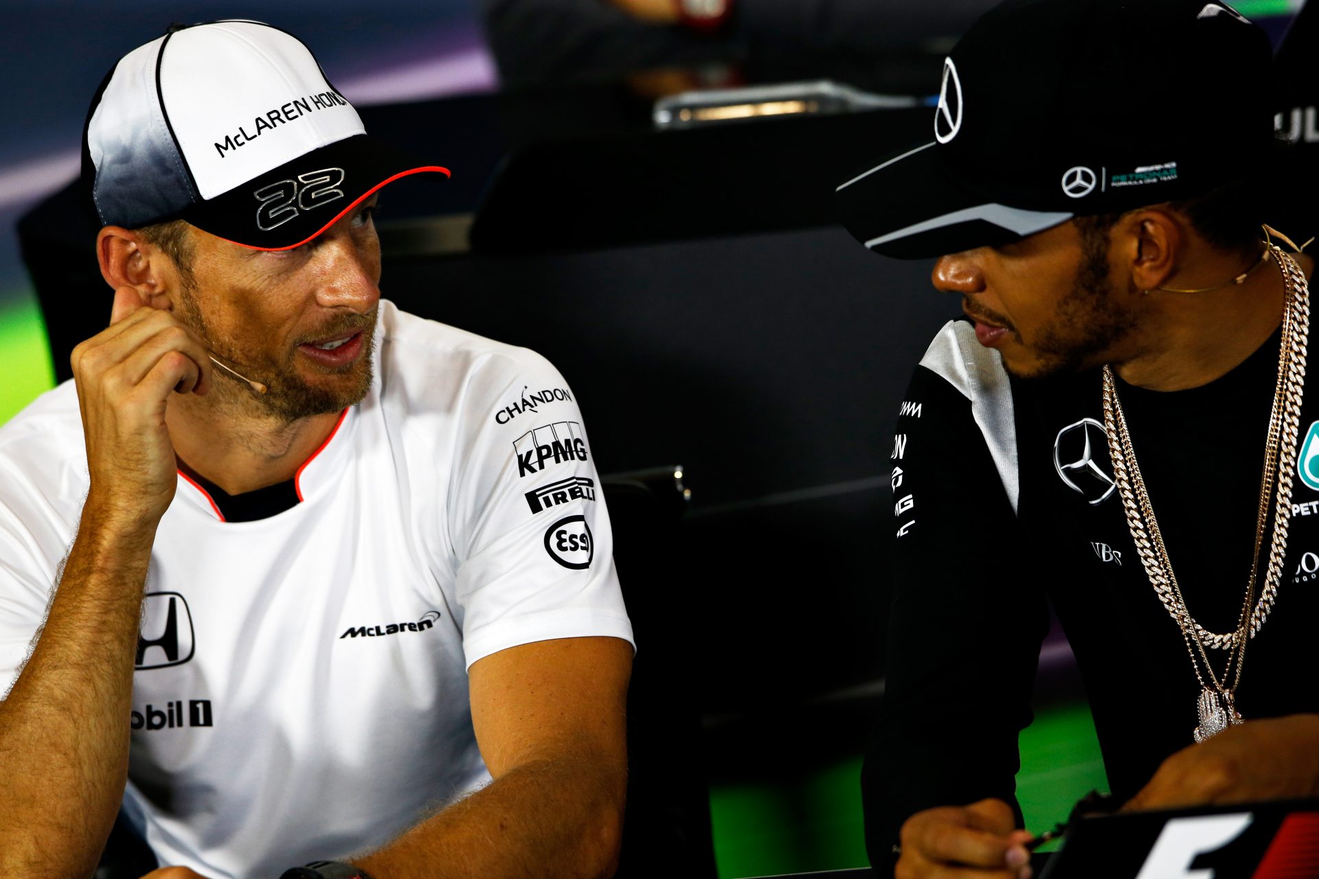 Jenson Button y Lewis Hamilton en McLaren