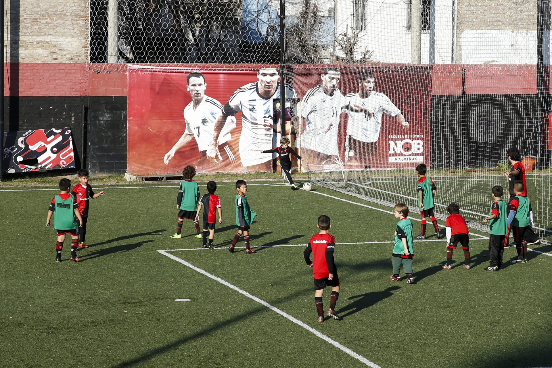 O início no futebol