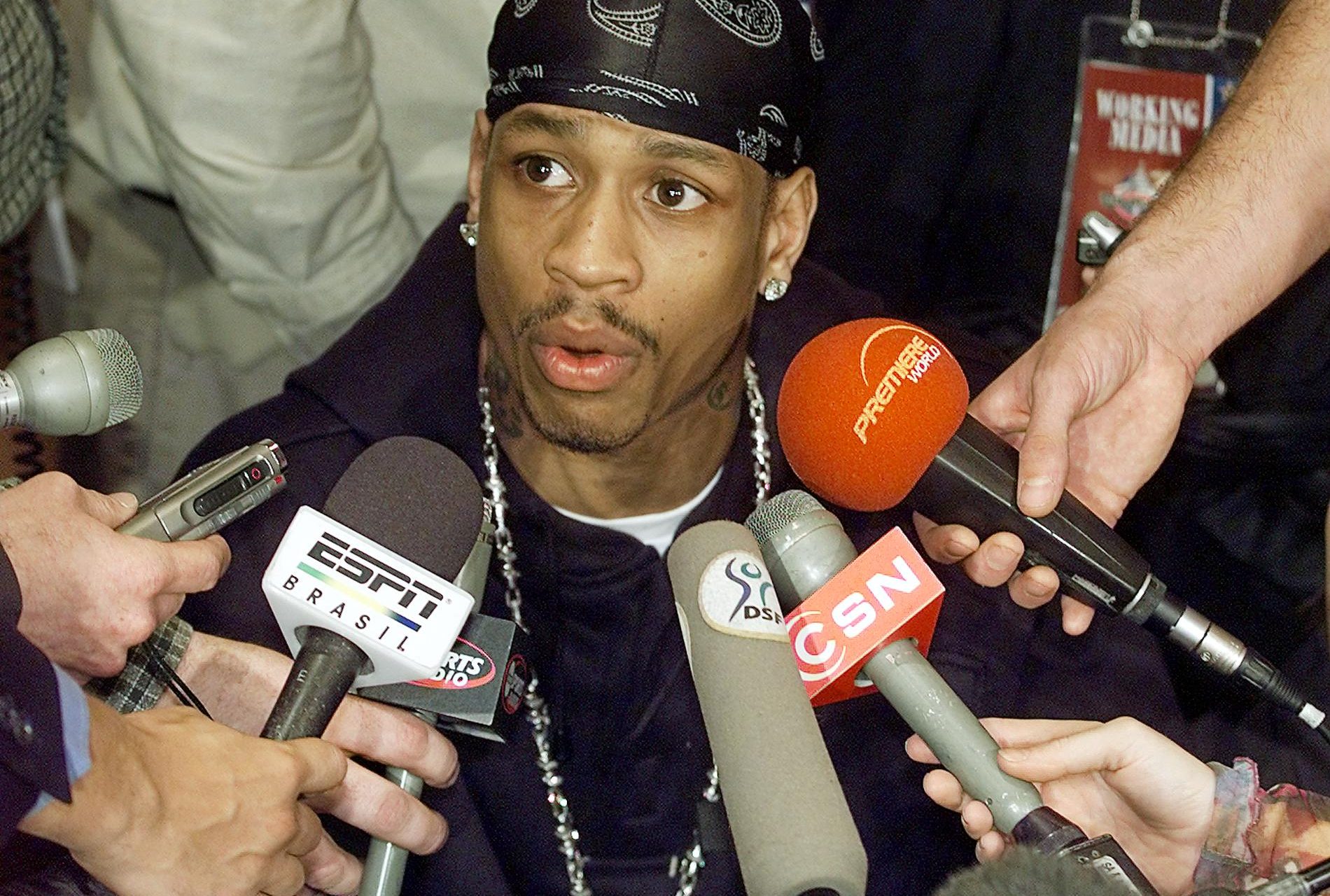 Allen Iverson, o jogador de basquete condenado a 15 anos de prisão