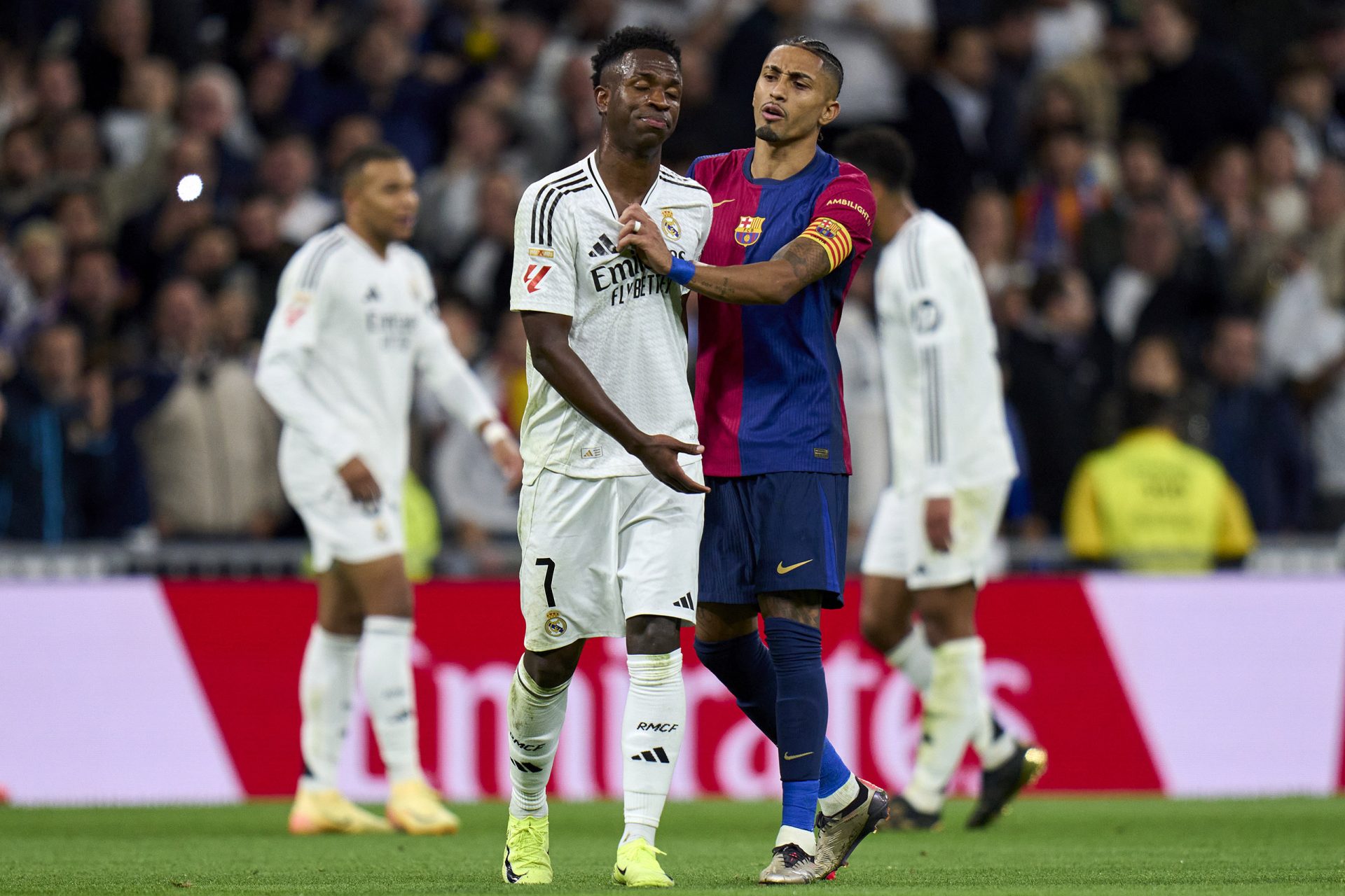 Vinicius, a los aficionados y a Ancelotti