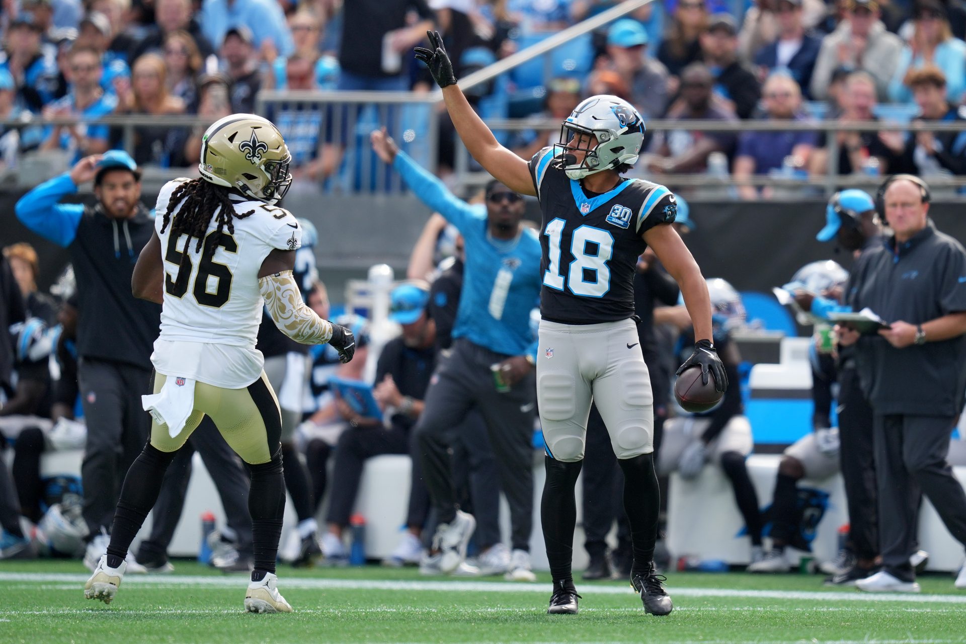 WR Jalen Coker, Carolina Panthers