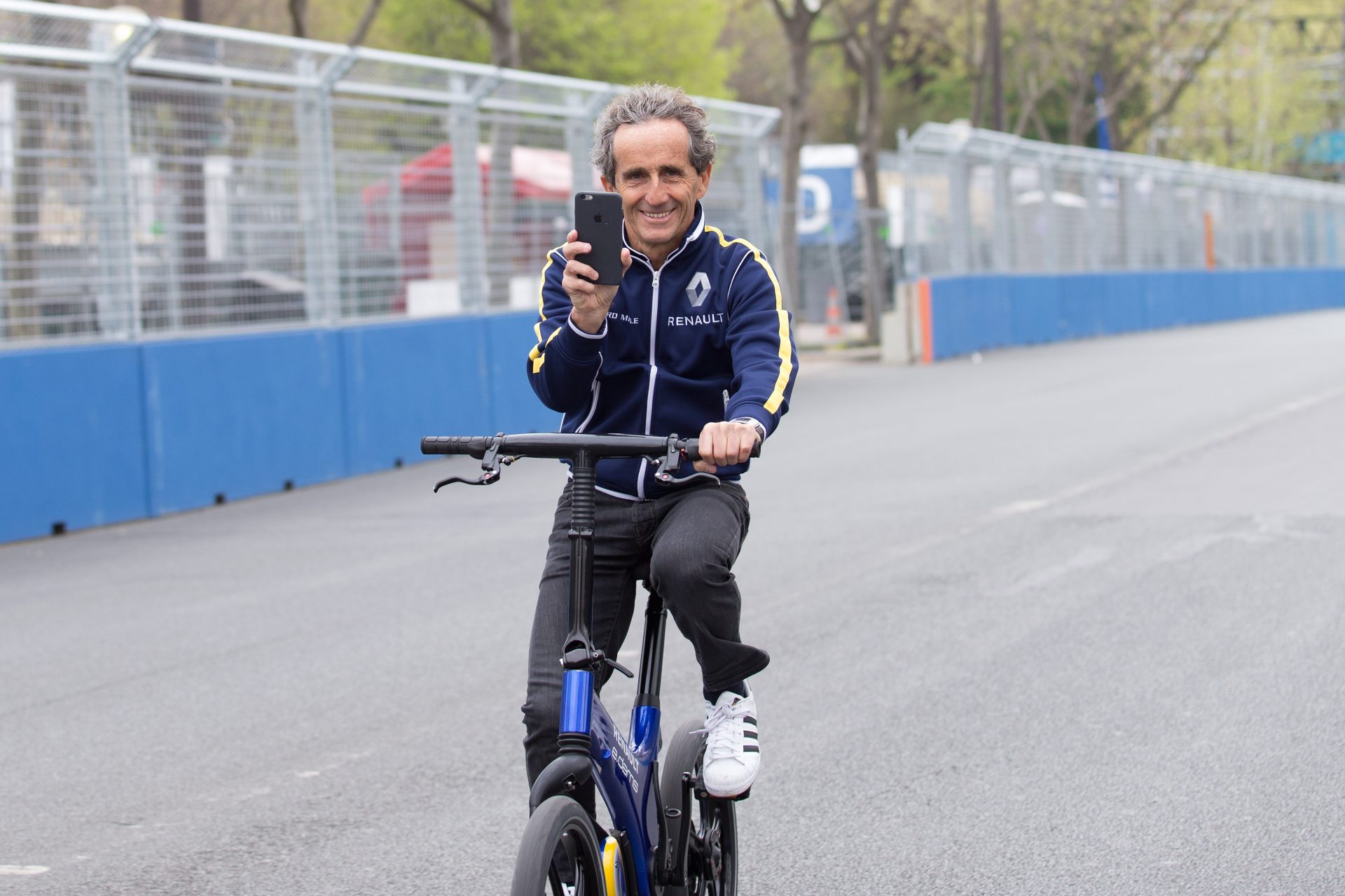 Um ciclista profissional