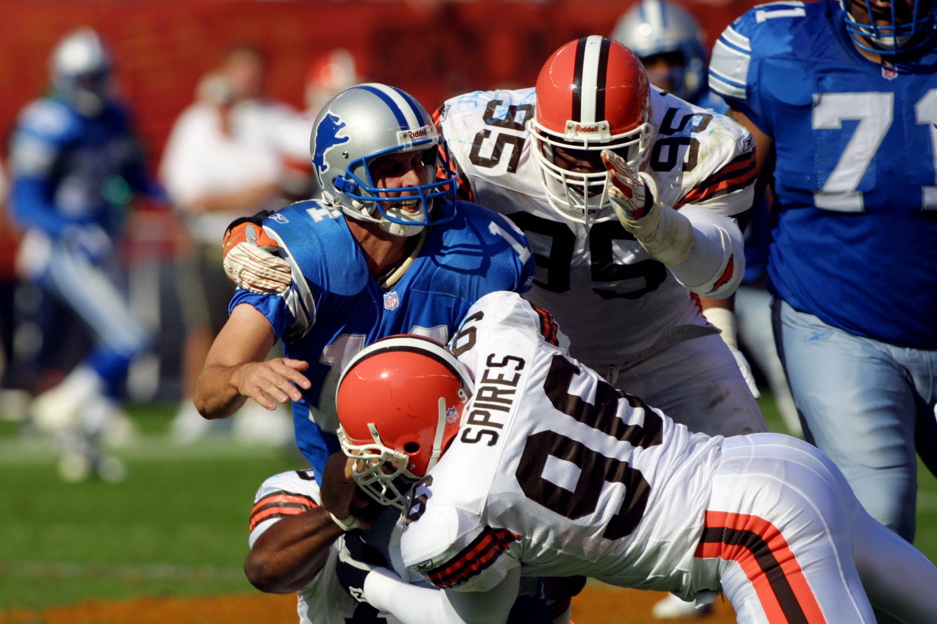 8: Ty Detmer vs Cleveland Browns, 2001