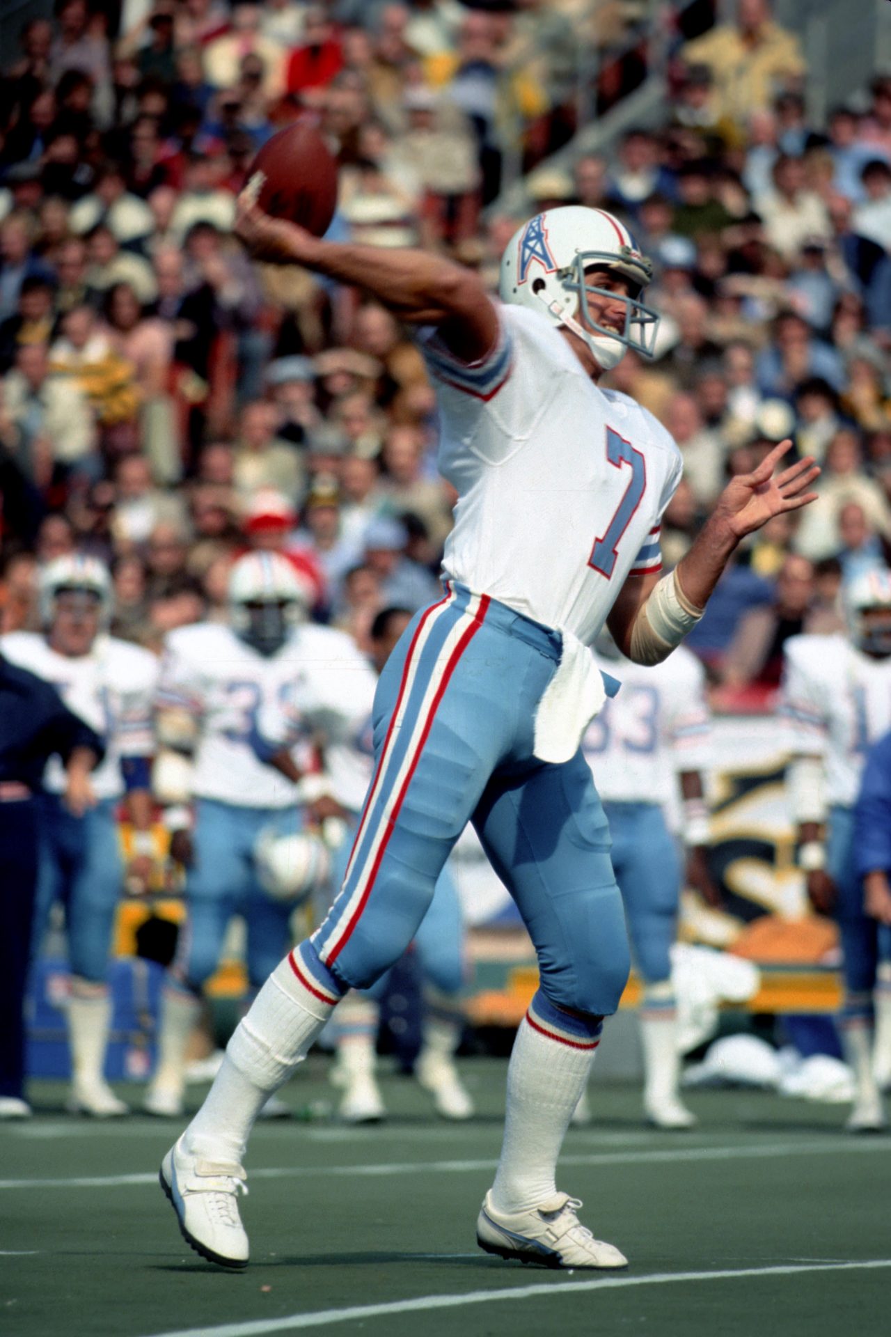 10: Dan Pastorini vs Pittsburgh Steelers, 1977