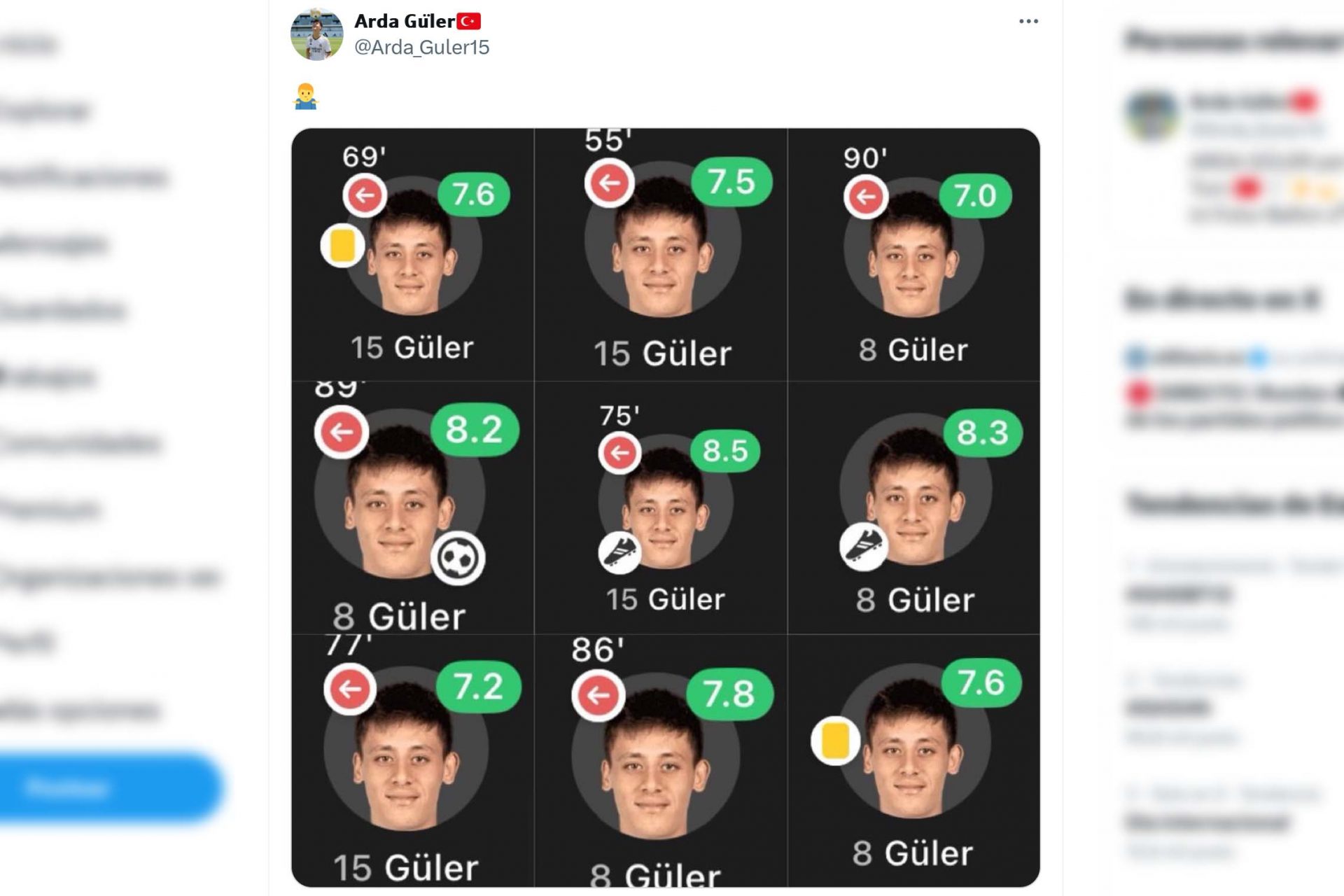 Otra lección de fútbol de Arda Güler