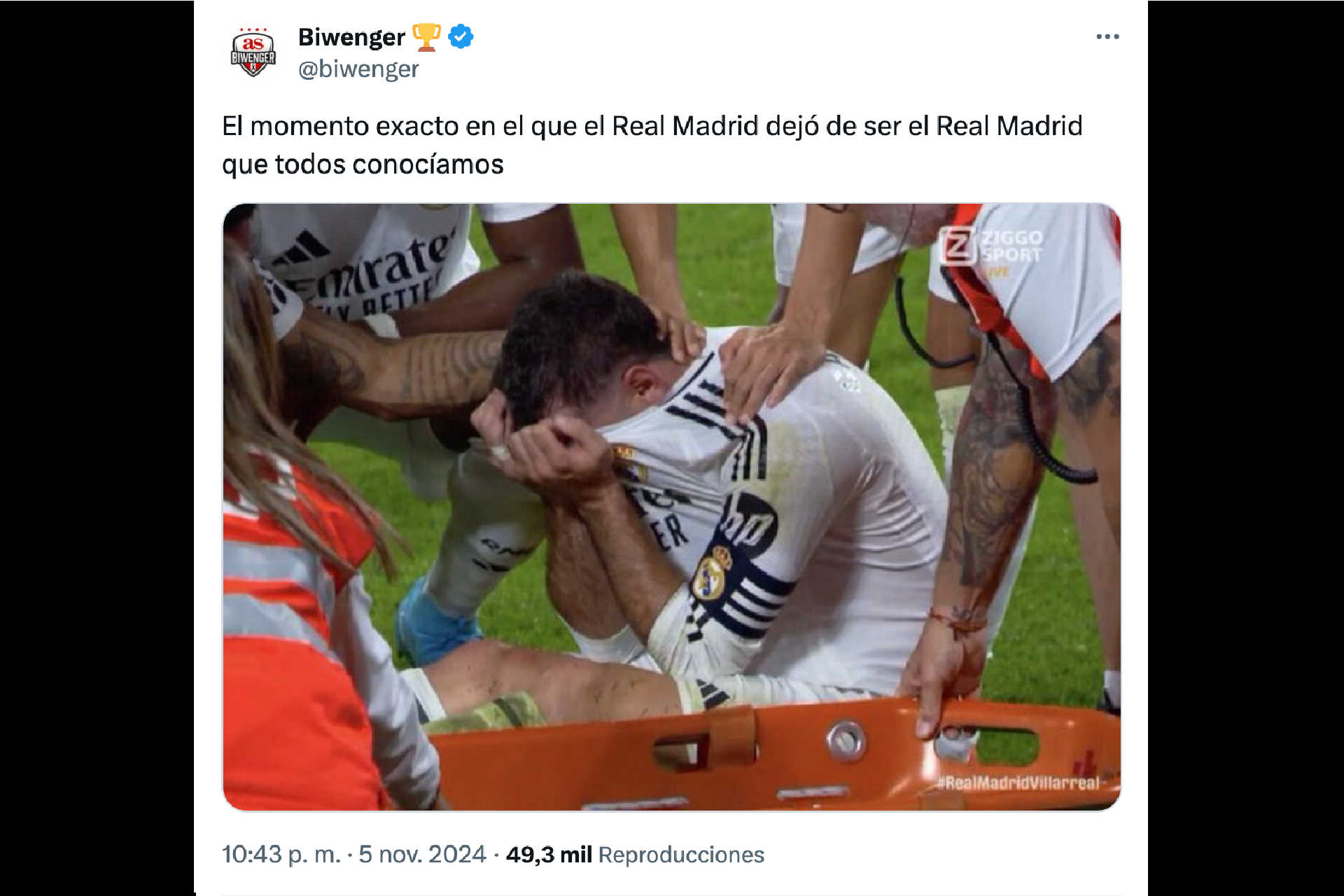 Aquí empezó a perder el Madrid