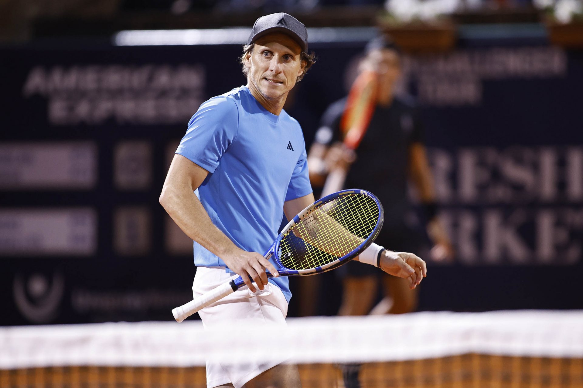 Diego Forlán, del fútbol al tenis