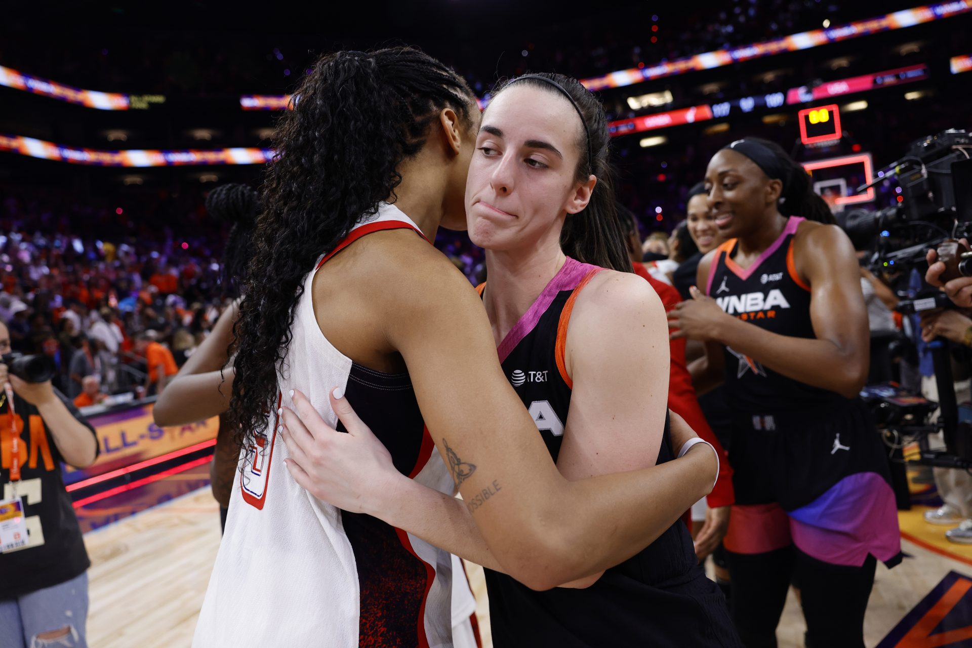 Caitlin Clark is Time Magazine's Athlete of the Year, jumping multiple-time WNBA champion